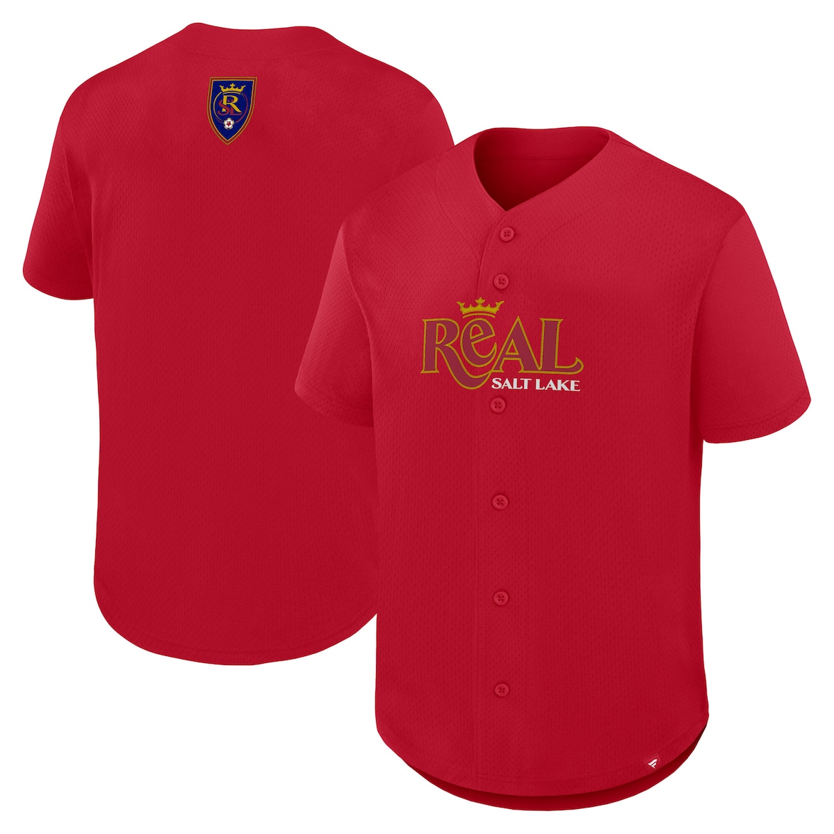【公式グッズ】MLS ソルトレイク ユニフォーム Fanatics/ファナティクス メンズ レッド (NUT S26 Men's MLS Baseball Fashion Jersey)