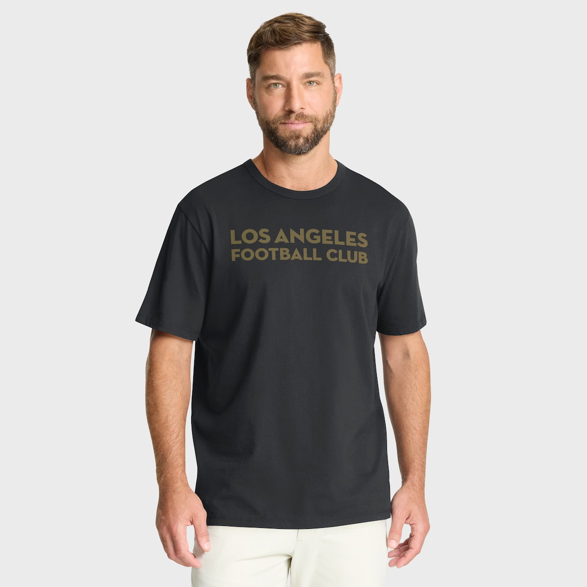 【公式グッズ】MLS LAFC Tシャツ Fanatics/ファナティクス メンズ ブラック (NUT S26 Men's Legacy Tee)