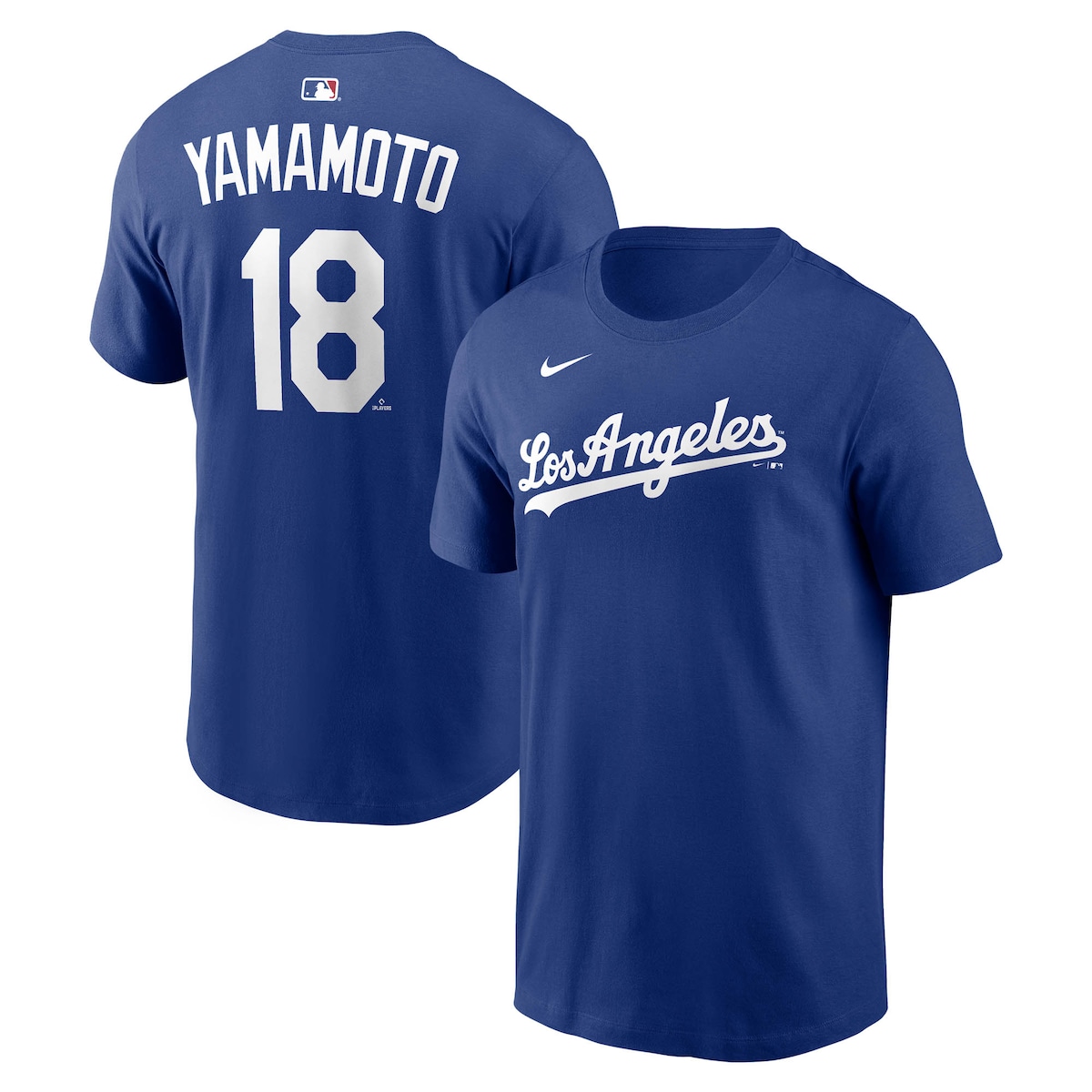 【公式グッズ】MLB ドジャース 山本 由伸 ネーム&ナンバー Tシャツ Nike/ナイキ メンズ ロイヤルブルー (Nike 2026 Men's N&N League Seasonal Tee)|Fanatics公式ストア 店