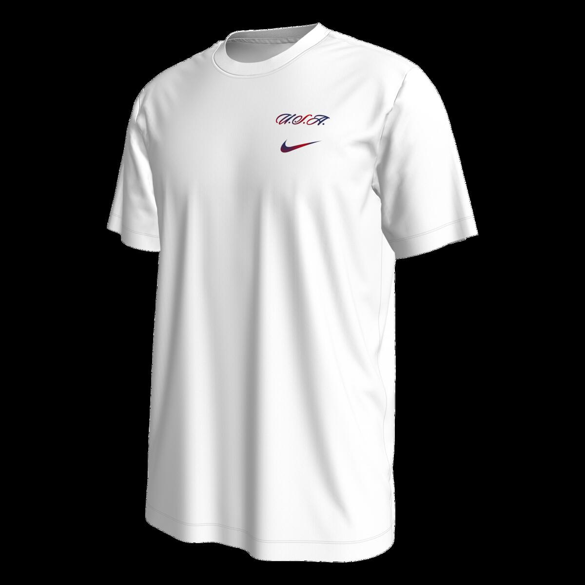 【公式グッズ】NATIONAL TEAM アメリカ代表 Tシャツ Nike/ナイキ メンズ ホワイト (NIK SU26 Men's Wordmark Tee)