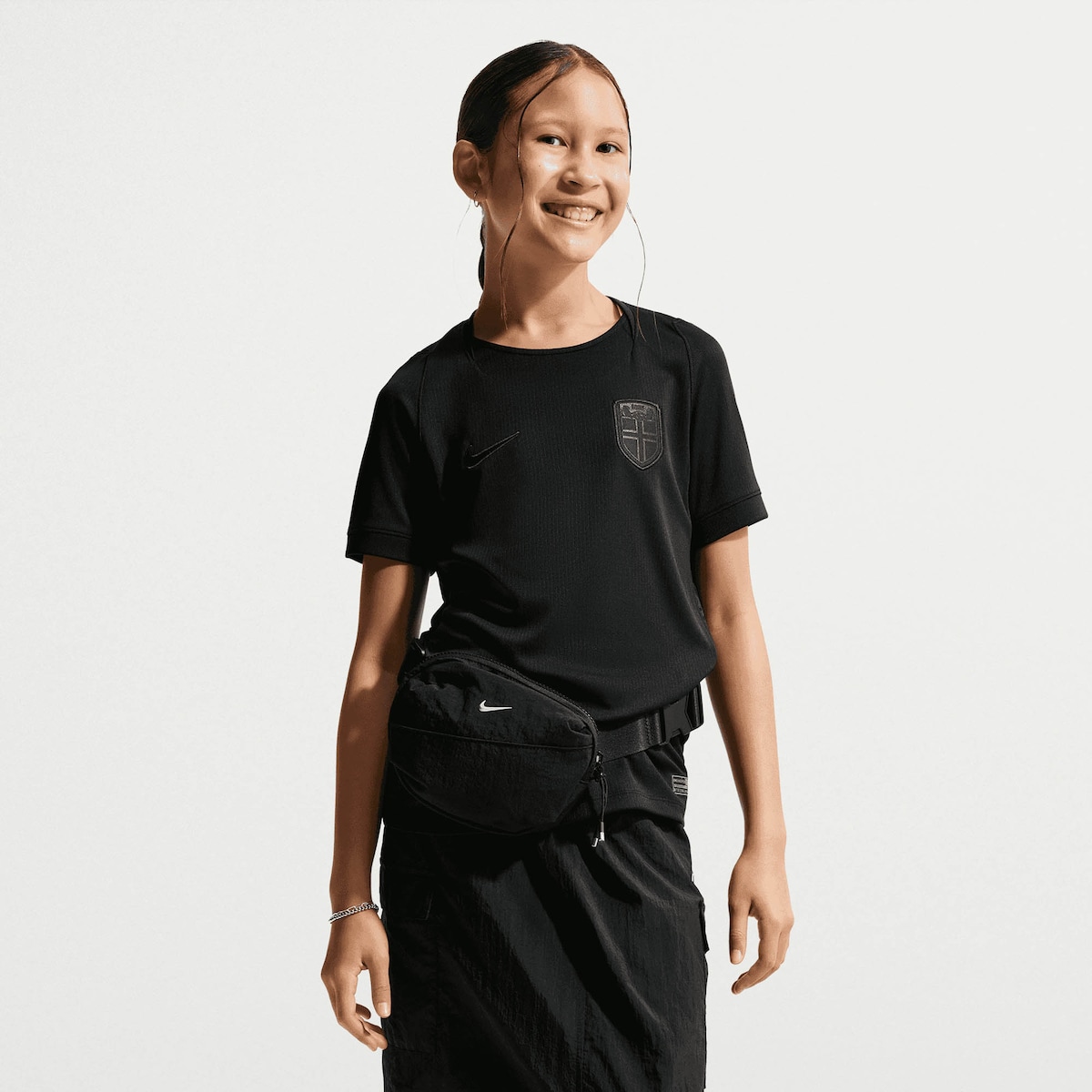 【公式グッズ】NATIONAL TEAM ノルウェー代表 アウェイ ユニフォーム （レプリカ） Nike/ナイキ ユース・ジュニアサイズ グレイ (NIK S26 Youth Stadium Replica Jersey)