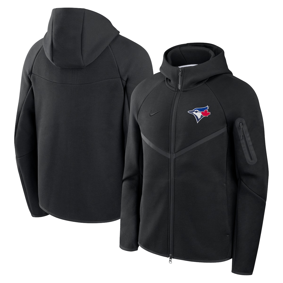 【公式グッズ】MLB ブルージェイズ ジャケット Nike/ナイキ メンズ ブラック (Men's Nike Tech Full-Zip Windrunner Hoodie) 22,031円
