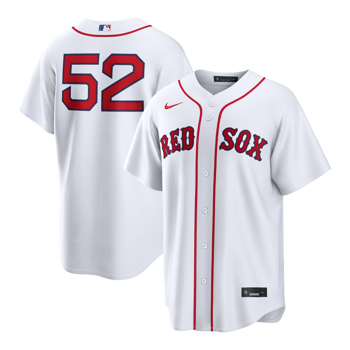 【公式グッズ】MLB レッドソックス ウィリエル・アブレウ ホーム ユニフォーム (レプリカ) Nike/ナイキ メンズ ホワイト (Nike 2026 Men's Replica RP26 Core Jersey - Starter Player)|Fanatics公式ストア 店