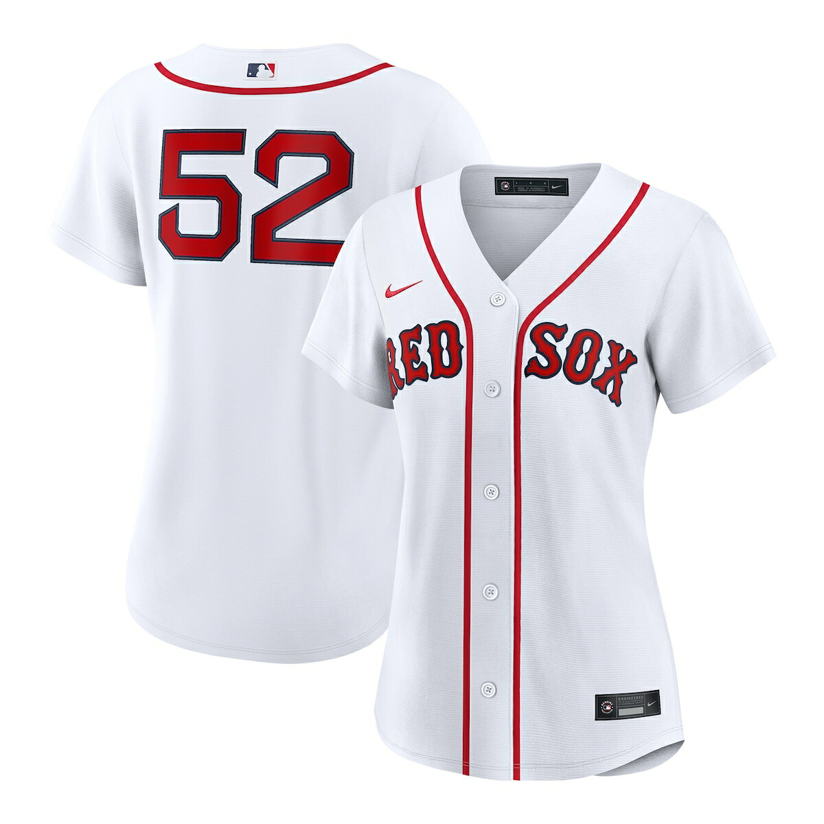 【公式グッズ】MLB レッドソックス ウィリエル・アブレウ ホーム ユニフォーム （レプリカ） Nike/ナイキ レディース ホワイト (Women&rsquo;s RPW6 Replica Jersey &mdash; Inline &mdash; Starter Player)｜Fanatics公式ストア 店 24,913円