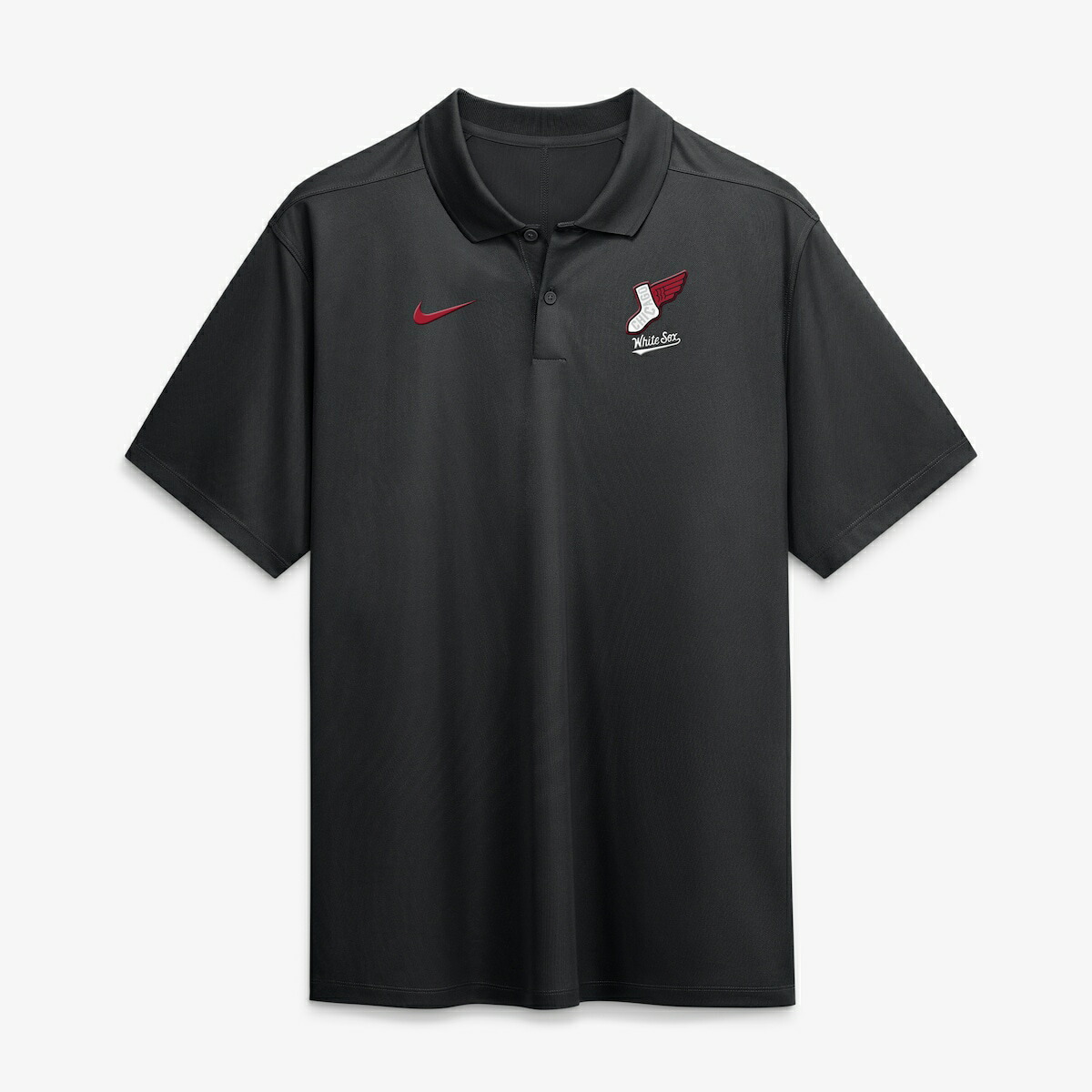 【公式グッズ】MLB ホワイトソックス ポロシャツ Nike/ナイキ メンズ ブラック (MENS CITY CONNECT VICTORY POLO)｜Fanatics公式ストア 店