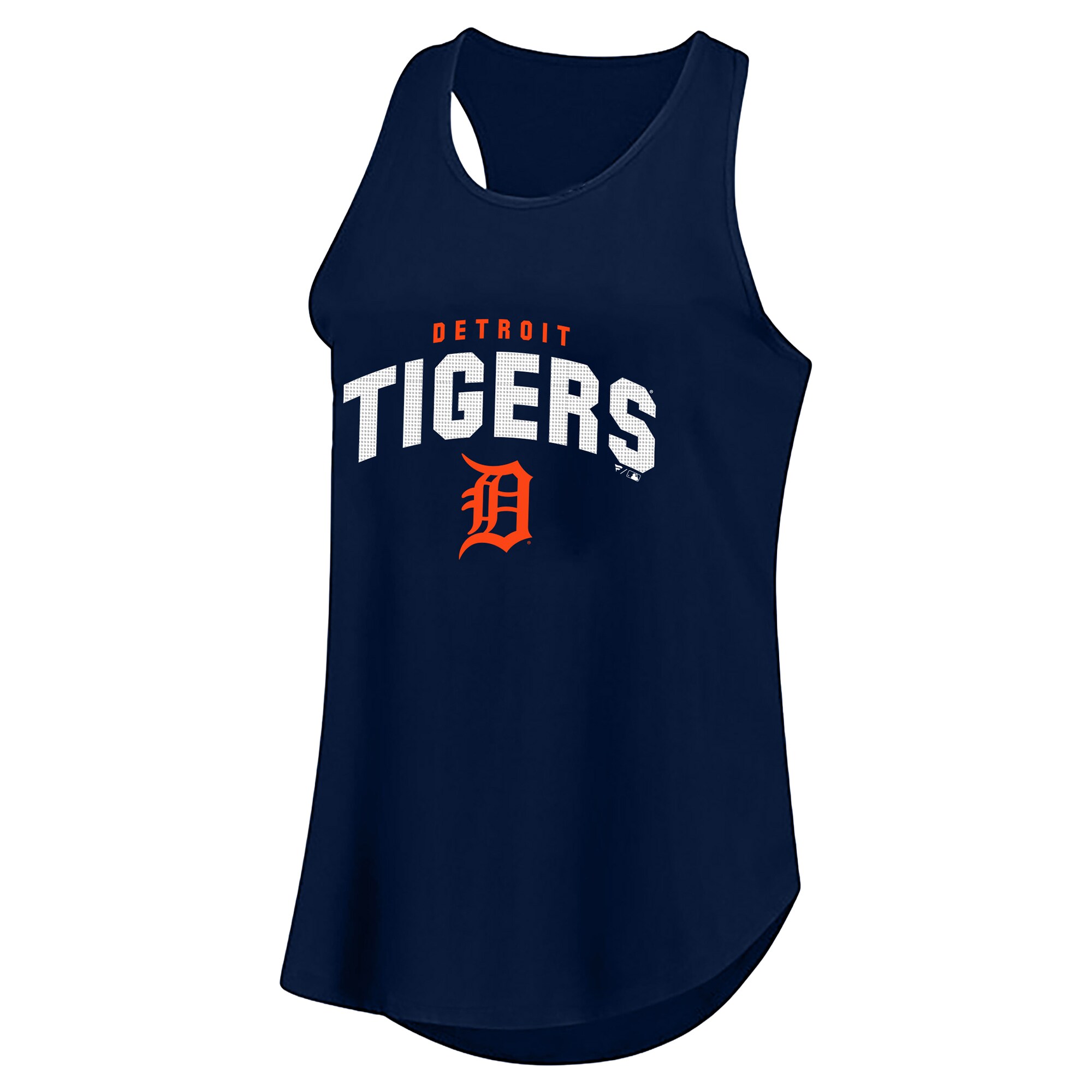 【公式グッズ】MLB タイガース タンクトップ Fanatics/ファナティクス レディース ネイビー (Women's Plus Price Point RACER BACK TANK)