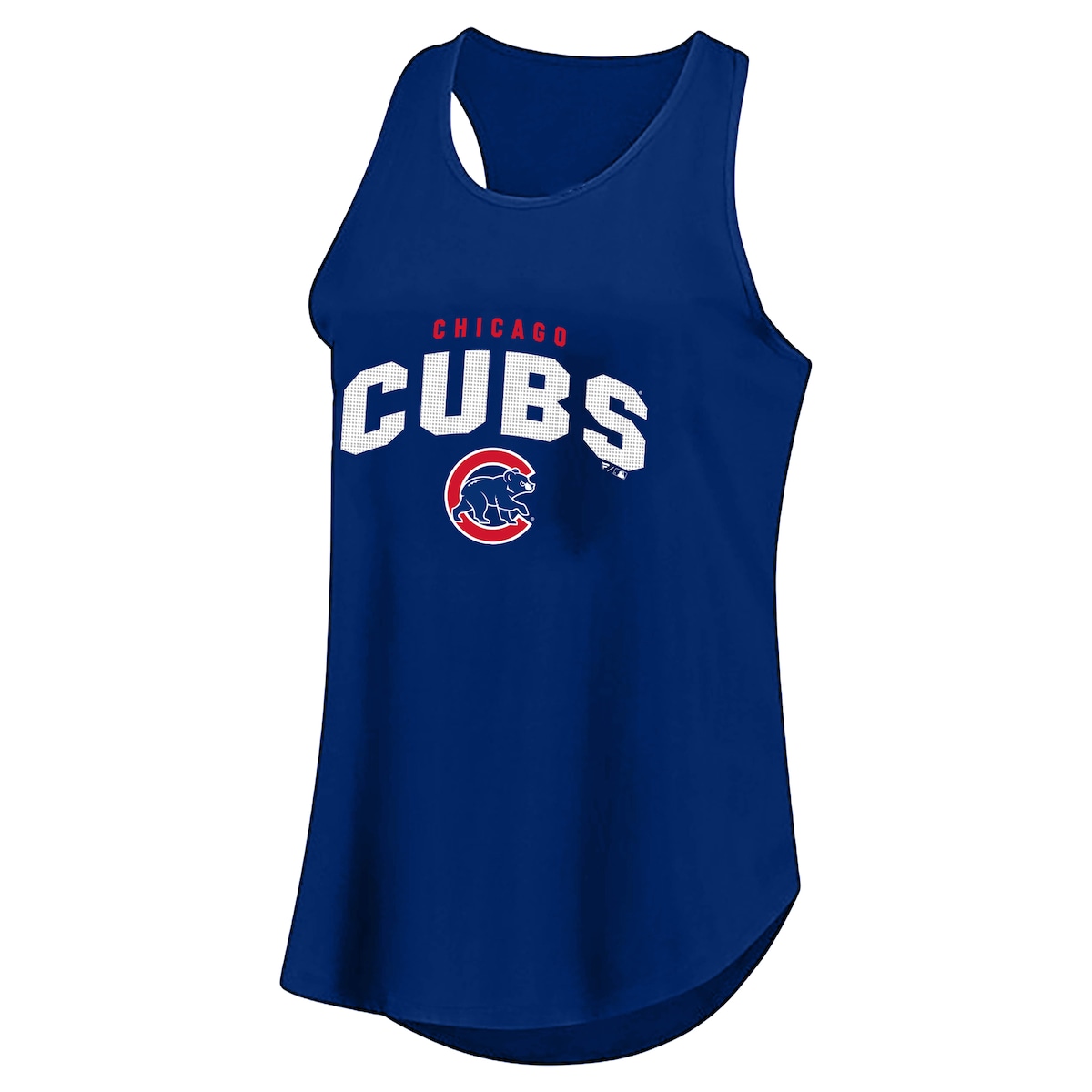 【公式グッズ】MLB カブス タンクトップ Fanatics/ファナティクス レディース ロイヤルブルー (Women's Plus Price Point RACER BACK TANK)