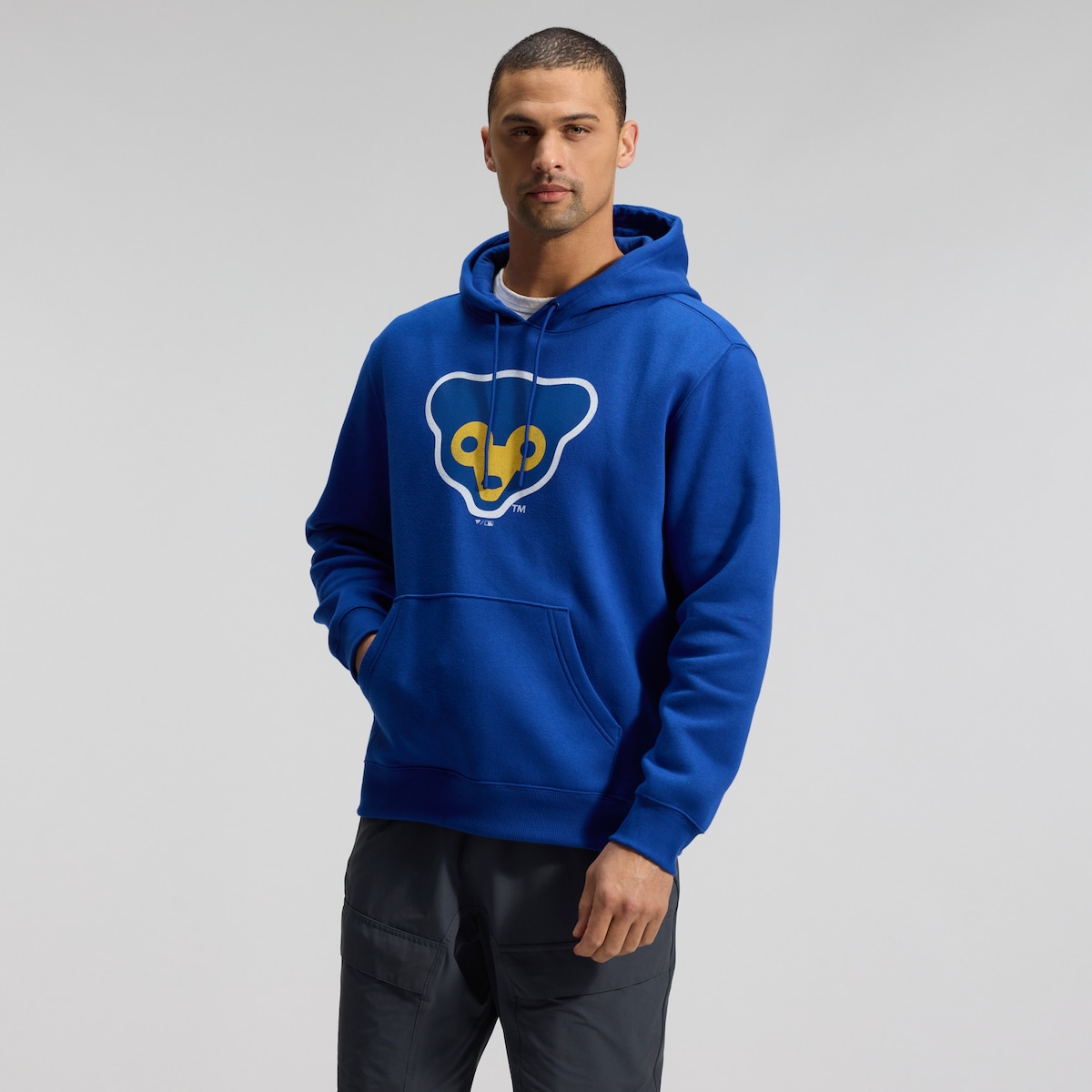 【公式グッズ】MLB カブス パーカー Fanatics/ファナティクス メンズ ロイヤルブルー (FANATICS DISTRESSED VINTAGE LOGO 1 LEGACY FLEECE POH)