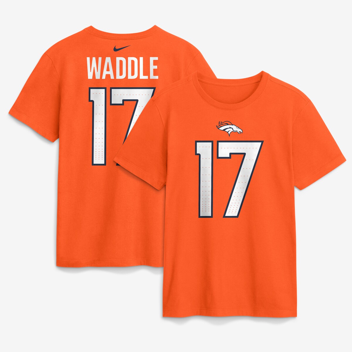 【公式グッズ】NFL ブロンコス ジェイレン・ワドル ネーム&ナンバー Tシャツ Nike/ナイキ メンズ オレンジ (26 Men's NFL Nike Player N&N Tee)|Fanatics公式ストア 店