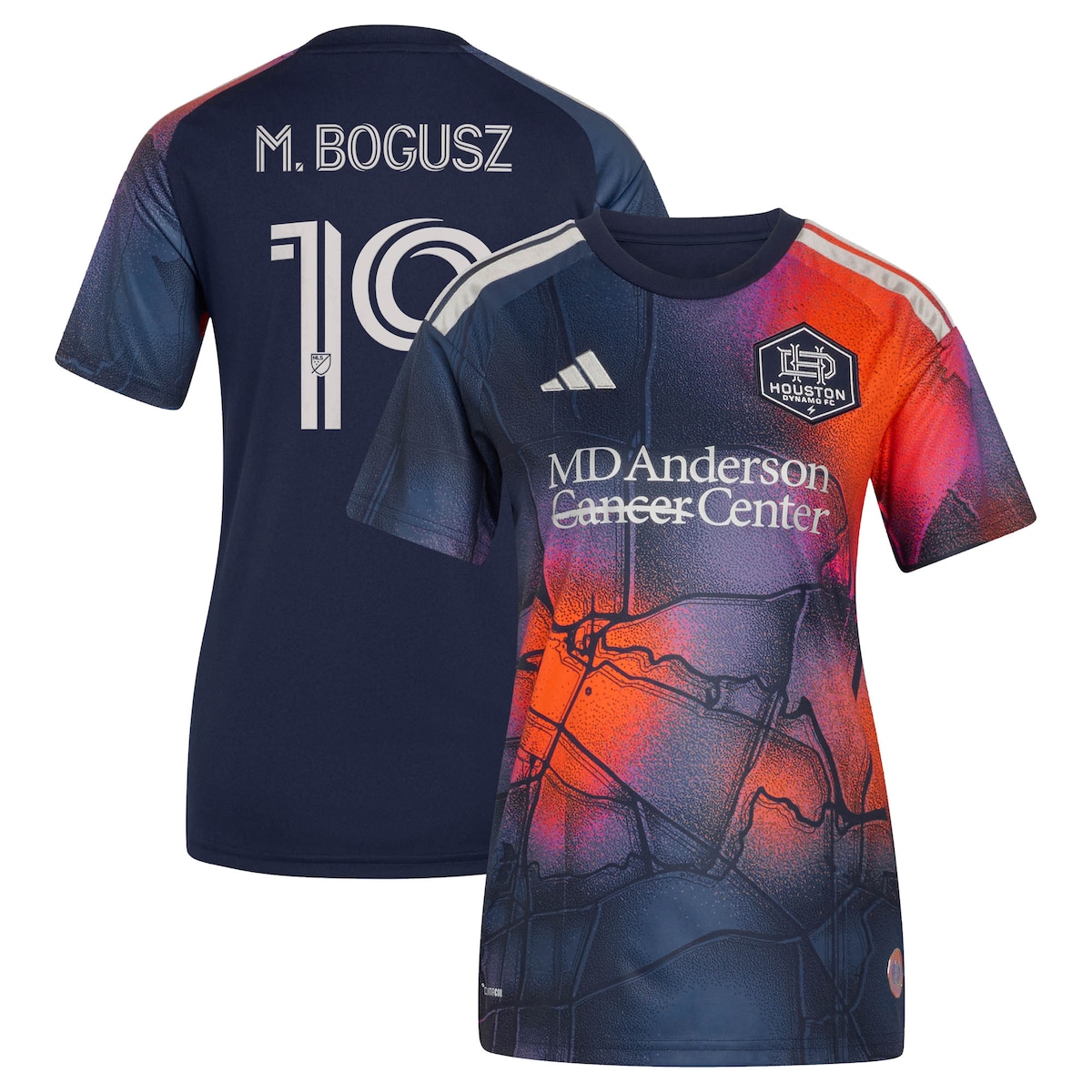 【公式グッズ】MLS ダイナモFC マテウシュ・ボグシュ レプリカ ユニフォーム Adidas/アディダス レディース ブルー (ADI 2026 Women's MLS Replica Jersey - Player)|Fanatics公式ストア 店