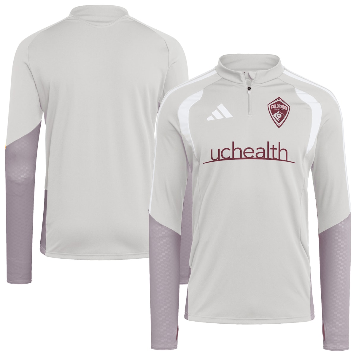 【公式グッズ】MLS コロラド・ラピッズ トレーニングウェア Adidas/アディダス メンズ シルバー (ADI Men's S26 Tiro Competition Training Top)