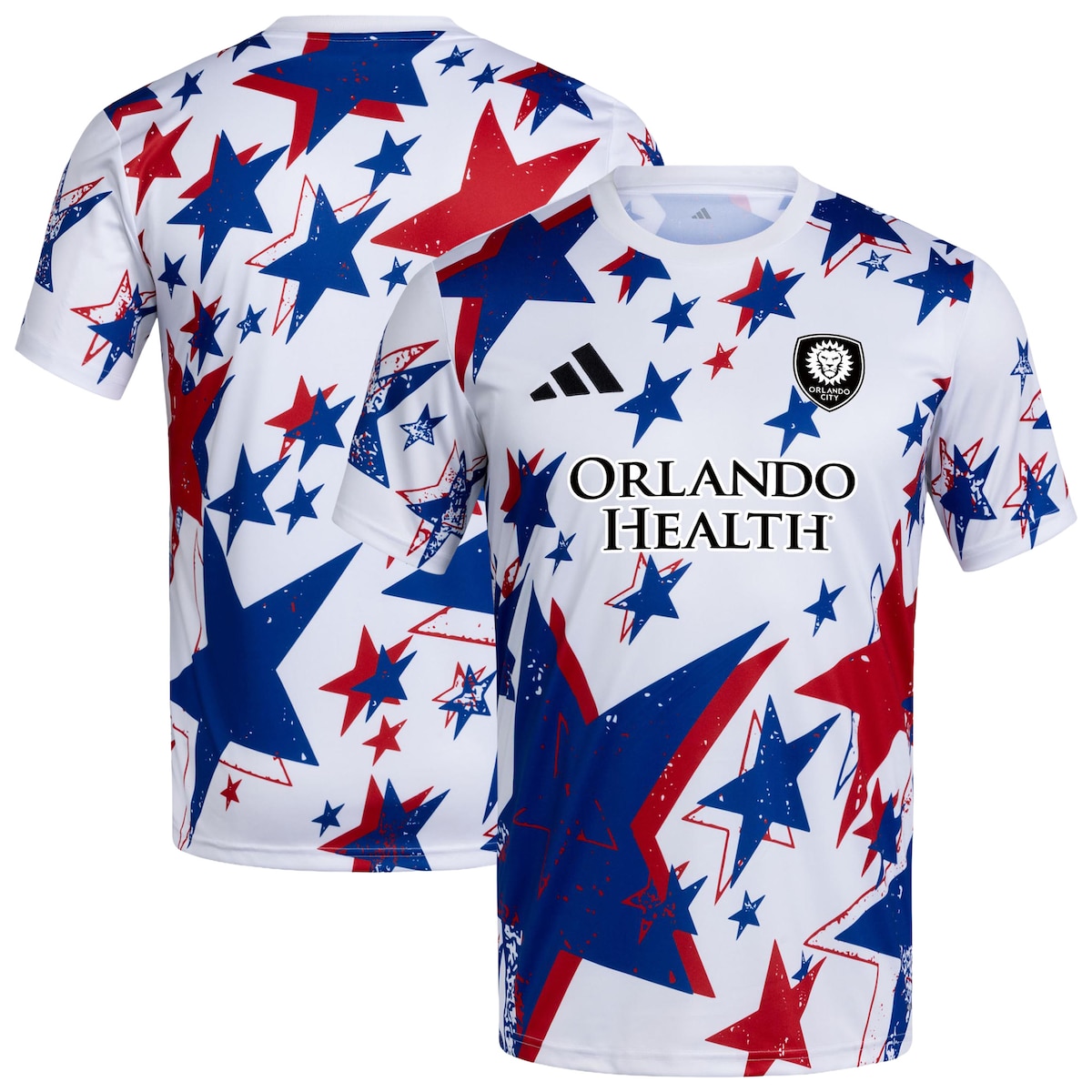 【公式グッズ】MLS オーランド・シティSC プレマッチトップ Adidas/アディダス メンズ ホワイト (ADI S26 Men's Pre-Match Jersey)