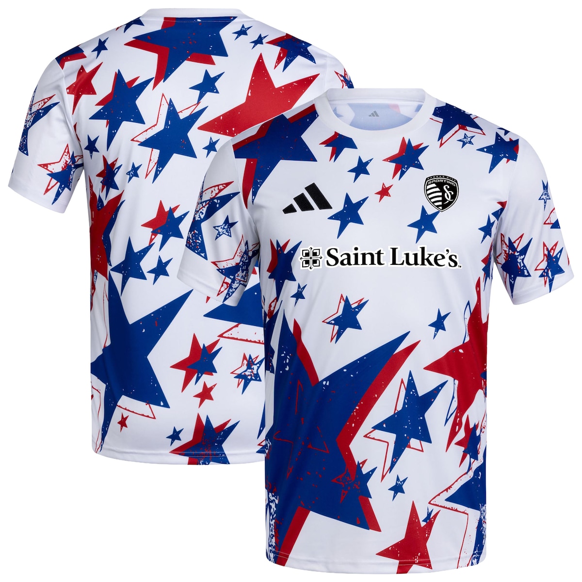【公式グッズ】MLS カンザスシティ プレマッチトップ Adidas/アディダス メンズ ホワイト (ADI S26 Men's Pre-Match Jersey)