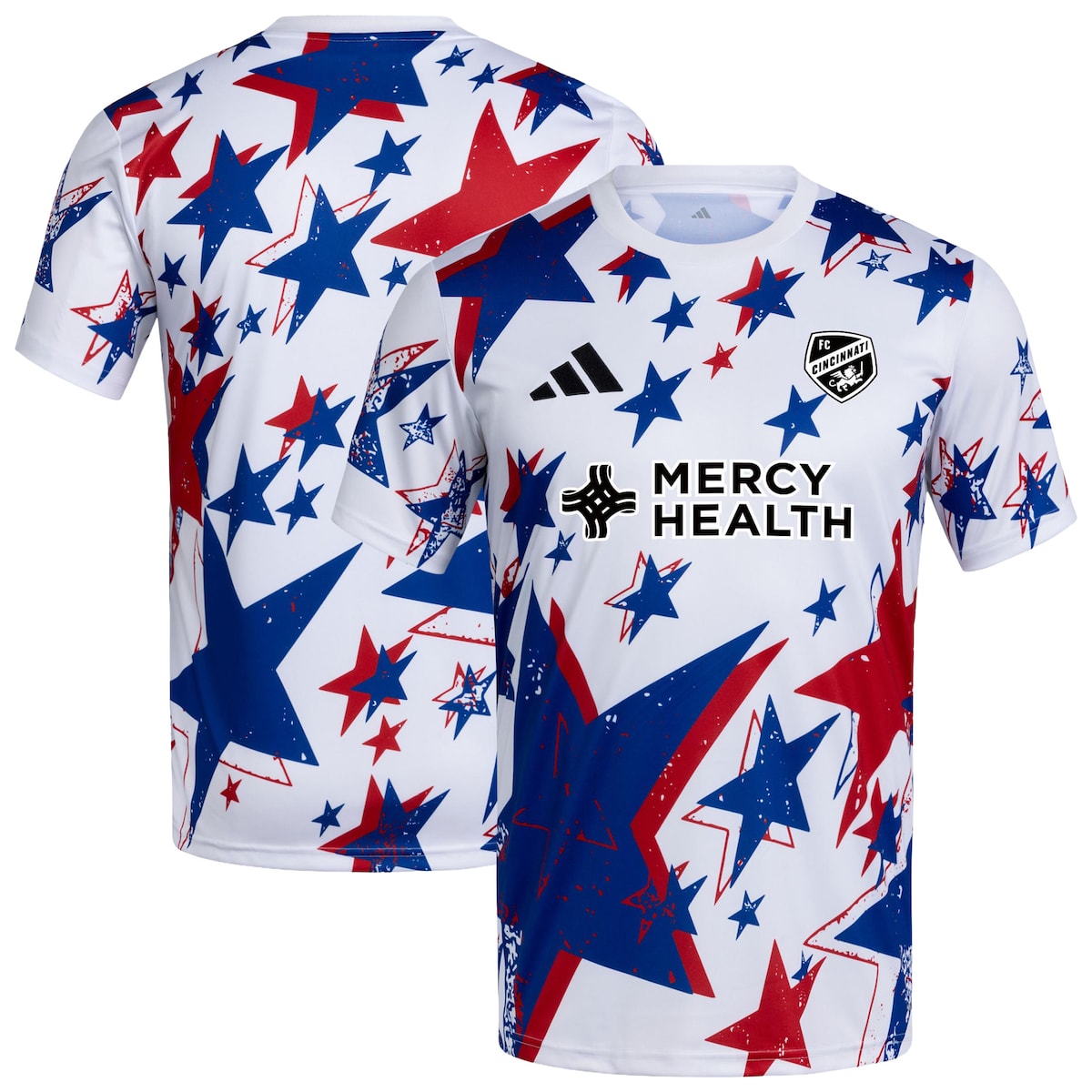 【公式グッズ】MLS FCシンシナティ プレマッチトップ Adidas/アディダス メンズ ホワイト (ADI S26 Men's Pre-Match Jersey)