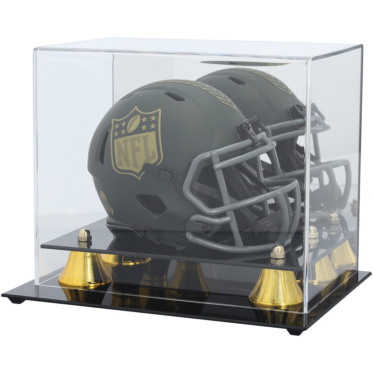 【公式グッズ】NFL スペシャルアイテム コレクタブル用 ミニヘルメットケース Fanatics Authentic/ファナティクスオーセンティック (UNS MINI HELMET DISPLAY CASE 46003)|Fanatics公式ストア 店