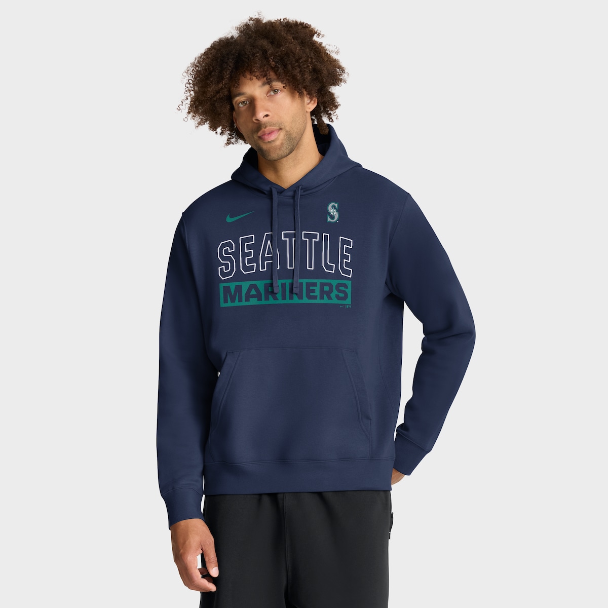 【公式グッズ】MLB マリナーズ パーカー Nike/ナイキ メンズ ネイビー (Men's Nike MLB Club Hood)