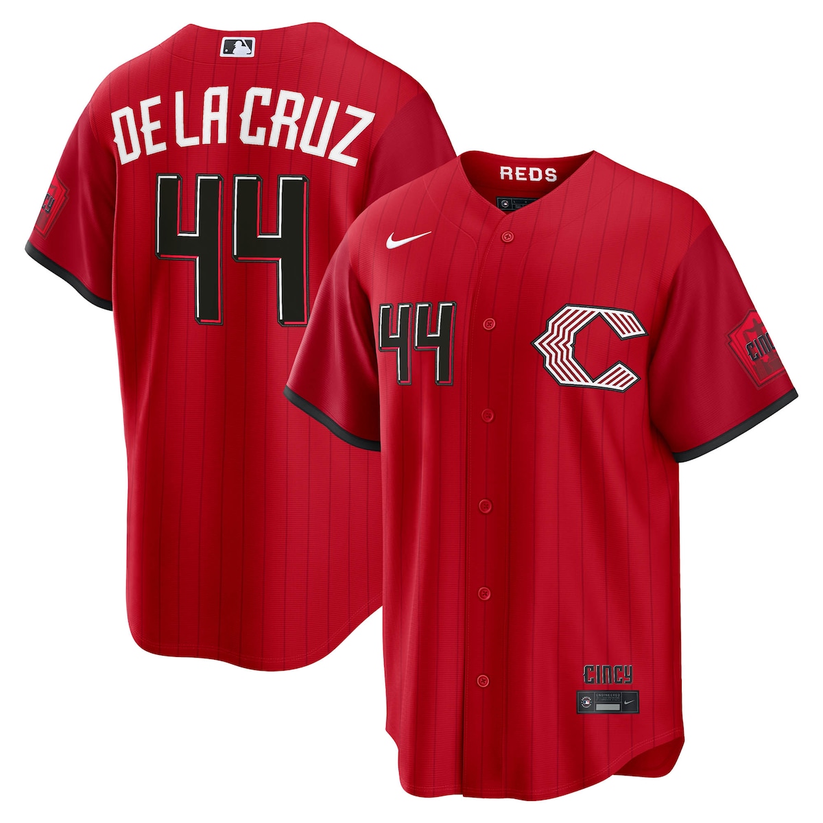 【公式グッズ】MLB レッズ エリー・デ・ラ・クルス シティコネクト ユニフォーム （レプリカ） Nike/ナイキ メンズ レッド (Nike 2026 Stadium City Connect Jersey - Player)