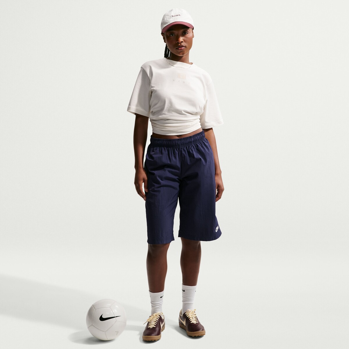 【公式グッズ】NATIONAL TEAM アメリカ代表 Tシャツ Nike/ナイキ レディース ホワイト (NIK SU26 Women's Tonal SS Tee)｜Fanatics公式ストア 店