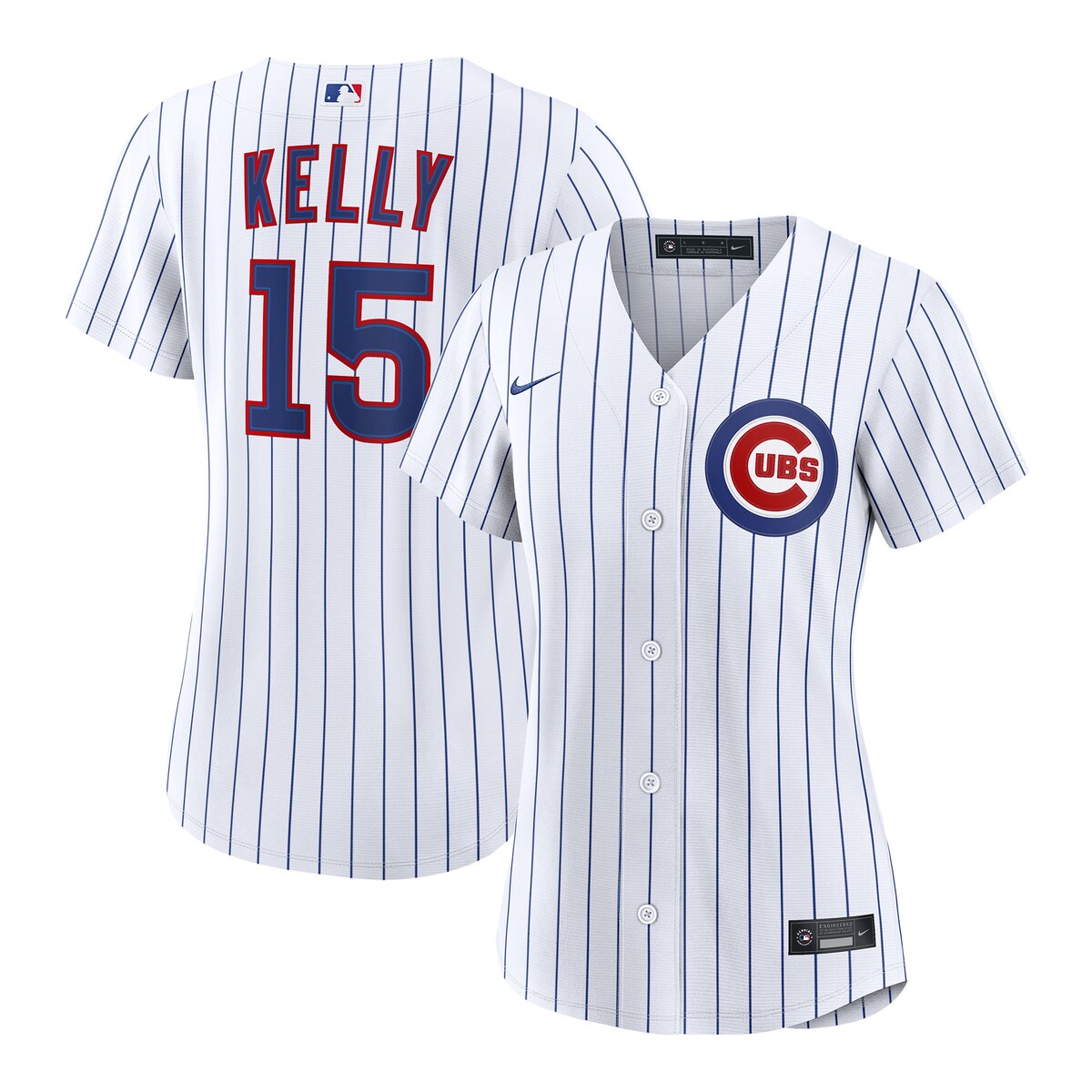 【公式グッズ】MLB カブス カーソン・ケリー ホーム ユニフォーム (レプリカ) Nike/ナイキ レディース ホワイト (Women’s RPW6 Replica Jersey — Inline — Starter Player)|Fanatics公式ストア 店