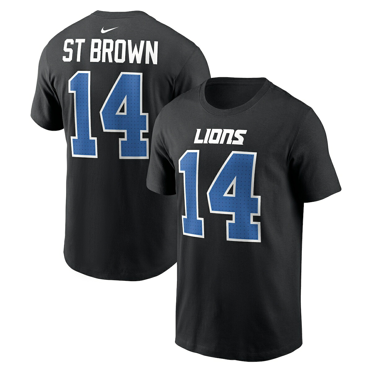 【公式グッズ】NFL ライオンズ アモン=ラー・セント・ブラウン ネーム&ナンバー Tシャツ Nike/ナイキ メンズ ブラック (26 Men's NFL Nike Carbon N&N SST)|Fanatics公式ストア 店
