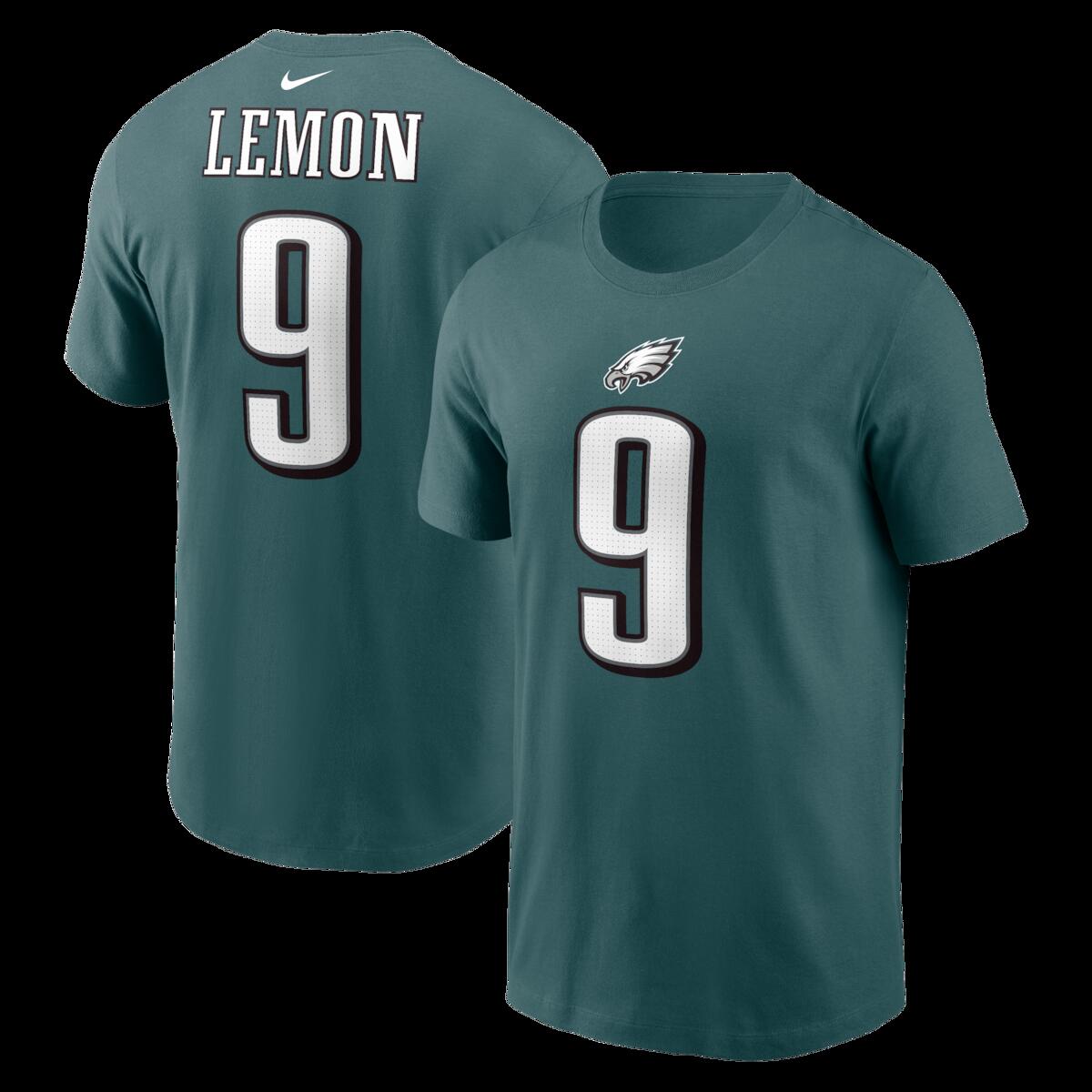 【公式グッズ】NFL イーグルス マカイ・レモン ネーム&ナンバー Tシャツ Nike/ナイキ メンズ グリーン (26 Men's NFL Nike Player N&N Tee)｜Fanatics公式ストア 店