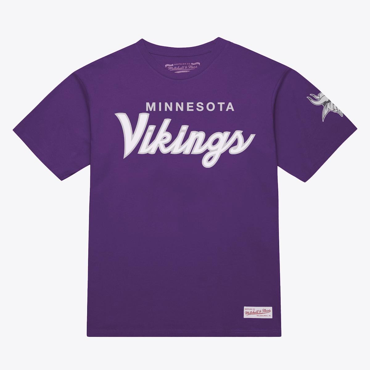 【公式グッズ】NFL バイキングス Tシャツ Mitchell & Ness/ミッチェル&ネス メンズ パープル (Men's Mitchell & Ness Head Coach Classic SST)|Fanatics公式ストア 店