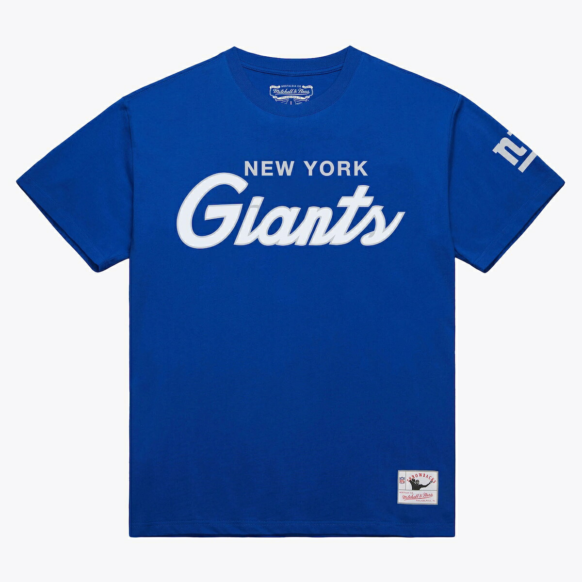 【公式グッズ】NFL ジャイアンツ Tシャツ Mitchell & Ness/ミッチェル&ネス メンズ ロイヤルブルー (Men's Mitchell & Ness Head Coach Classic SST)|Fanatics公式ストア 店