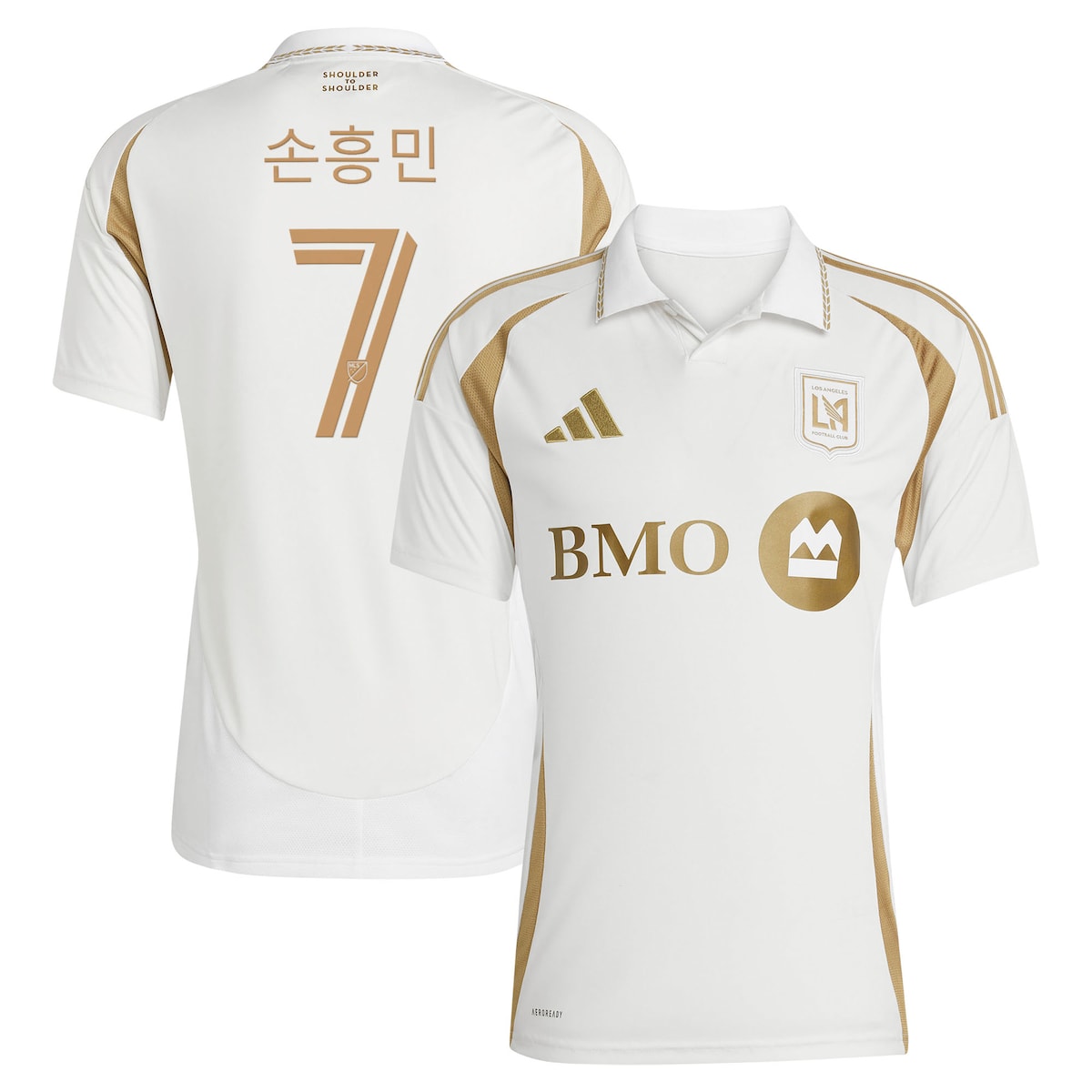 【公式グッズ】MLS LAFC ソン・フンミン セカンダリー ユニフォーム (レプリカ) Adidas/アディダス メンズ ホワイト (2025 Men's MLS Replica Player Jersey)|Fanatics公式ストア 店