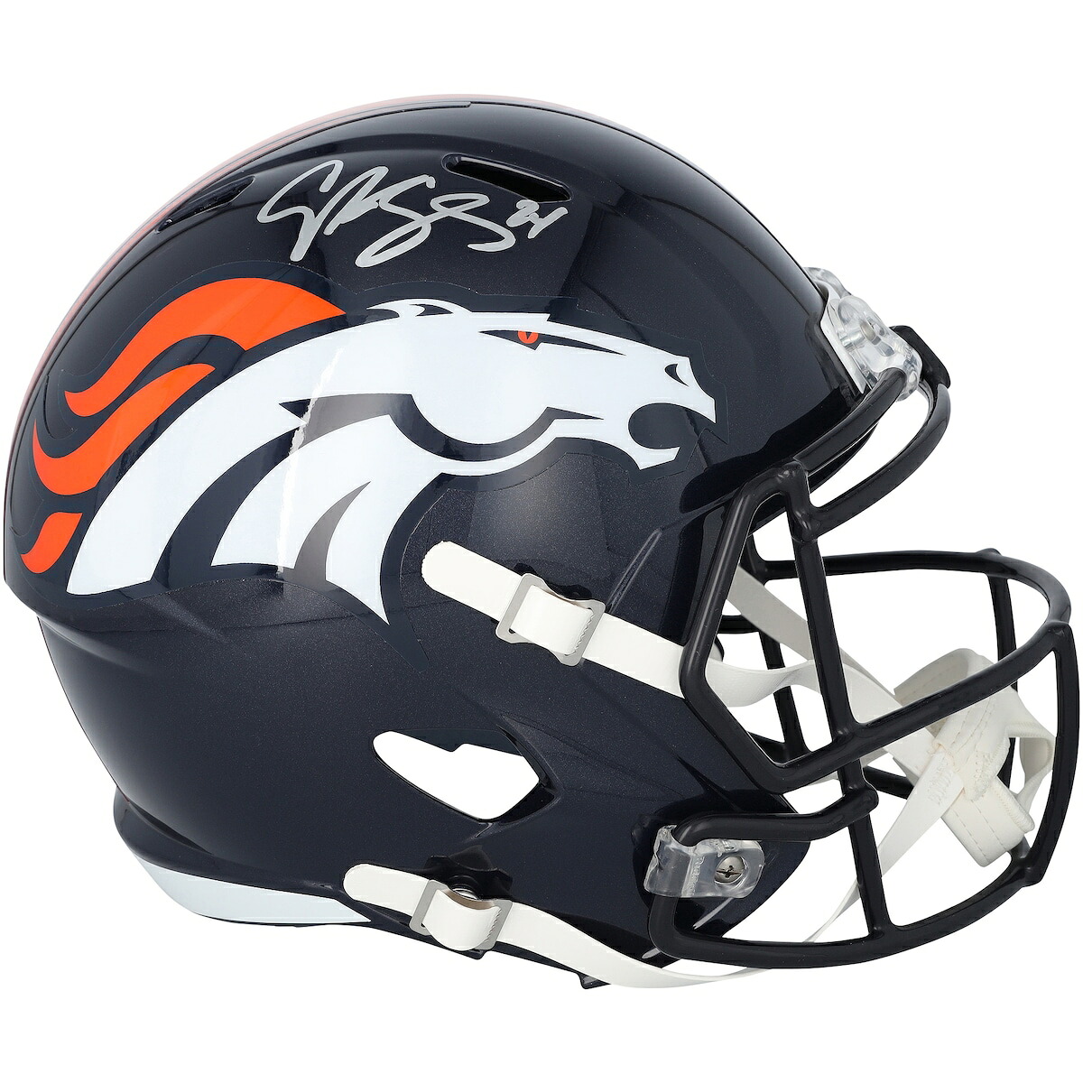 【公式シリアル番号付き】NFL ブロンコス チャンプ・ベイリー 直筆サイン入り 実物大 ヘルメット Fanatics Authentic/ファナティクスオーセンティック (AUT REP HELMET 46097)|Fanatics公式ストア 店