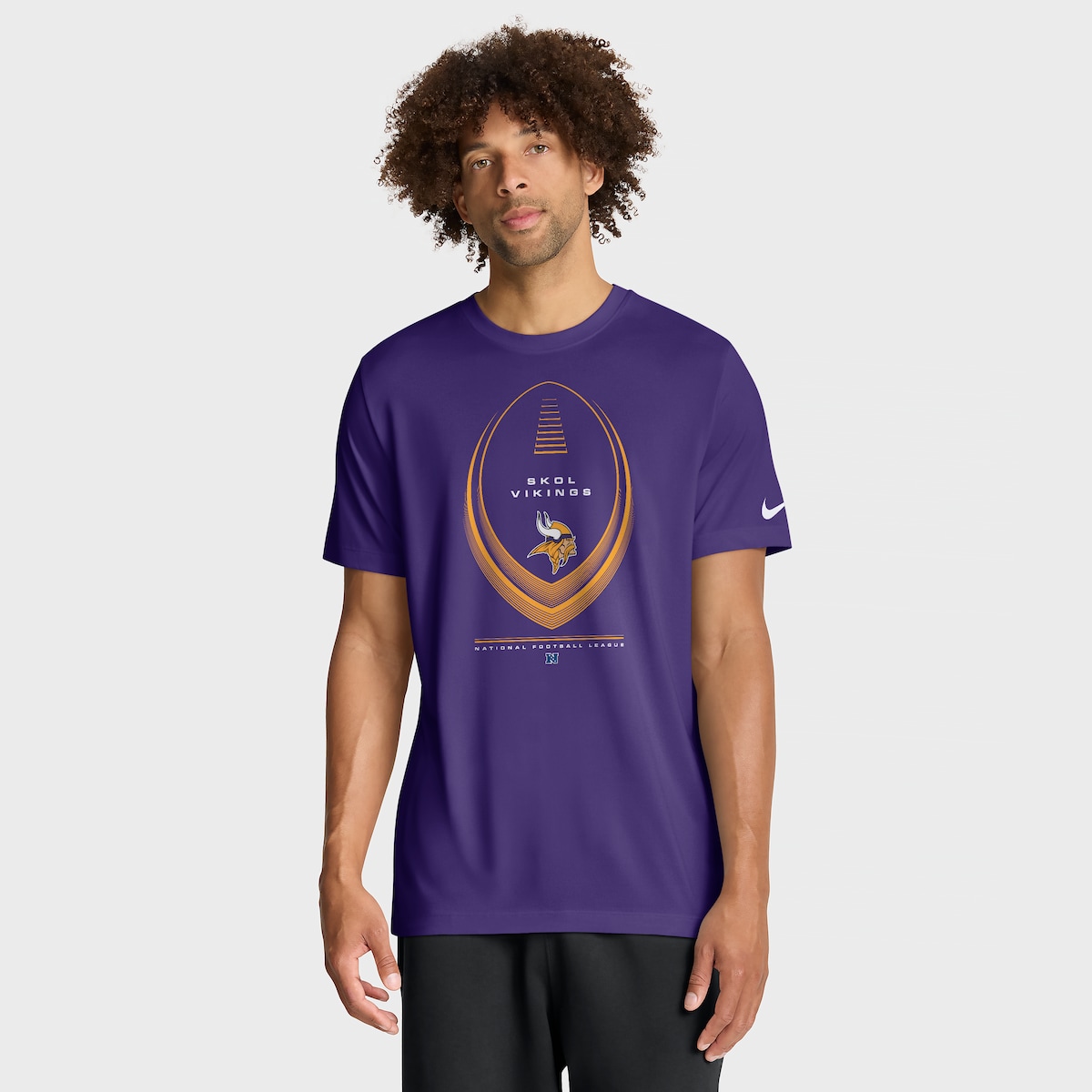 【公式グッズ】NFL バイキングス Tシャツ Nike/ナイキ メンズ パープル (Men's Nike Legend Icon Tee)|Fanatics公式ストア 店