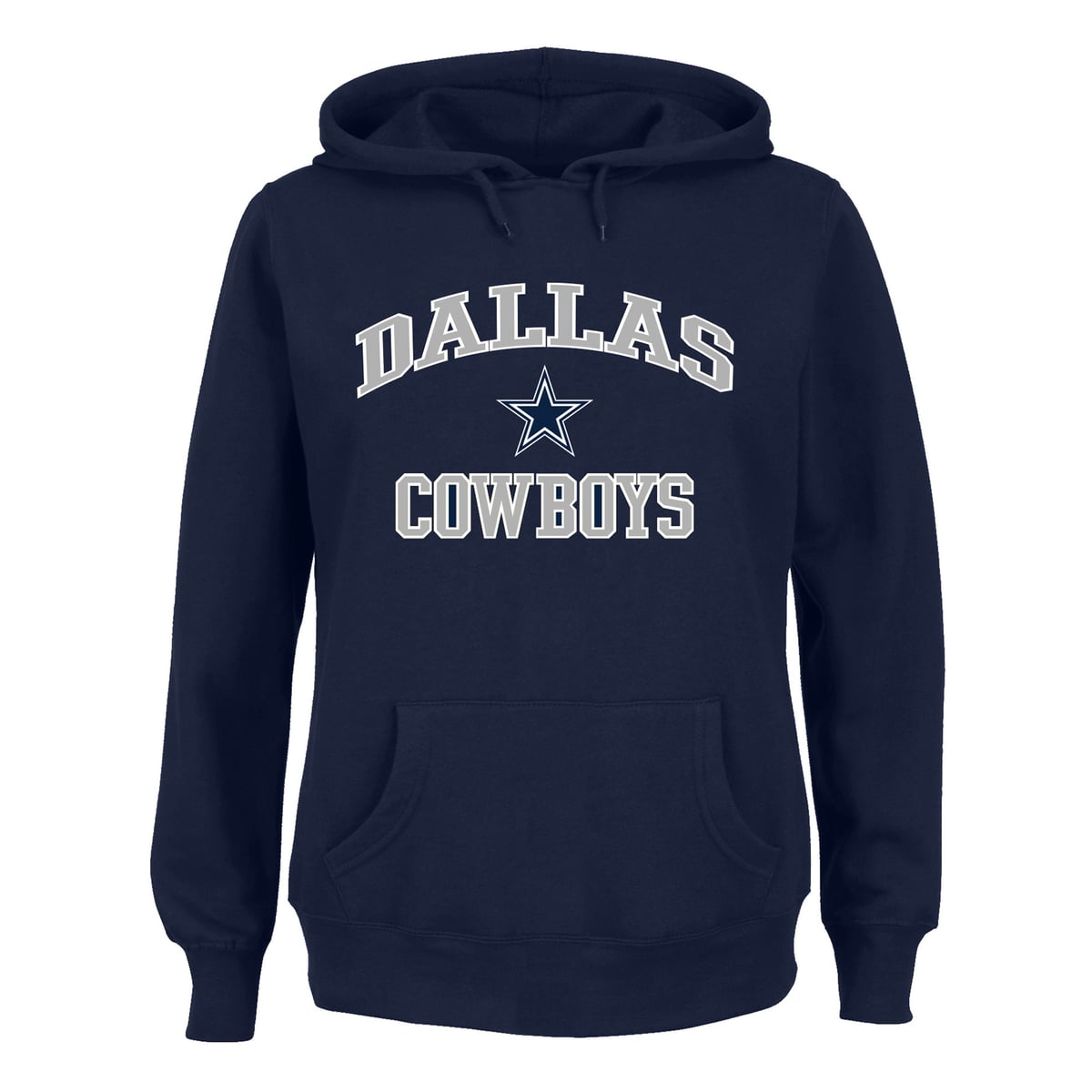 【公式グッズ】NFL カウボーイズ パーカー Fanatics/ファナティクス レディース ネイビー (NFL Womens PRF Plus Heart & Soul Notch Neck POH - R)|Fanatics公式ストア 店