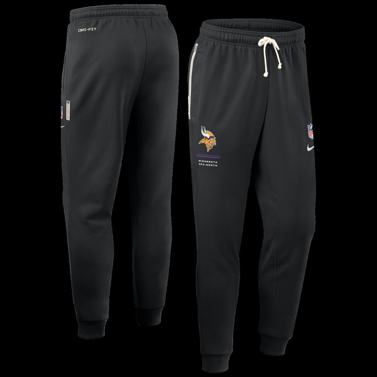 【公式グッズ】NFL バイキングス パンツ Nike/ナイキ メンズ ブラック (M NK DF SI TAPER PANT)｜Fanatics公式ストア 店