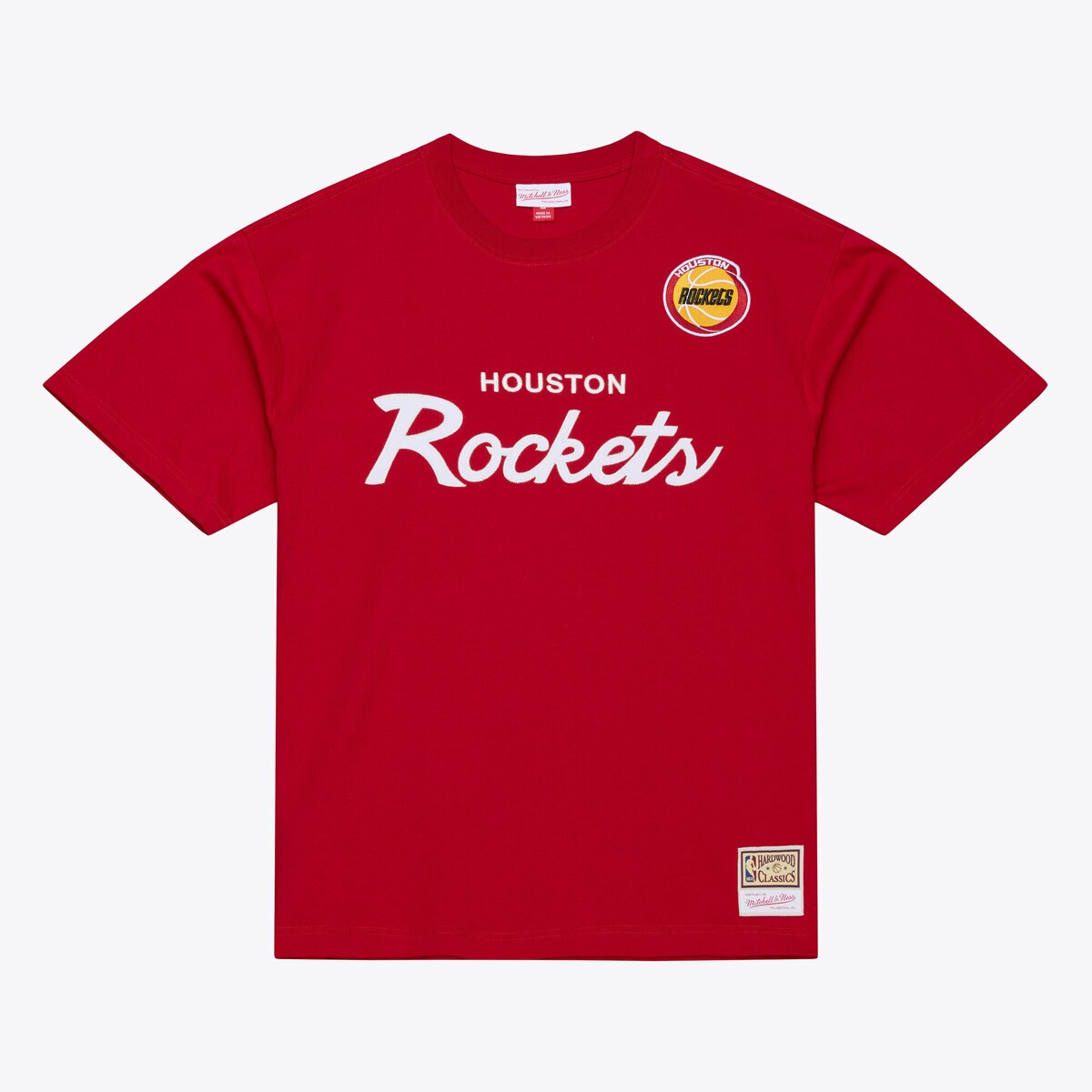 【公式グッズ】NBA ロケッツ Tシャツ Mitchell & Ness/ミッチェル＆ネス メンズ レッド (NBA HEAD COACH SS TEE)｜Fanatics公式ストア 店