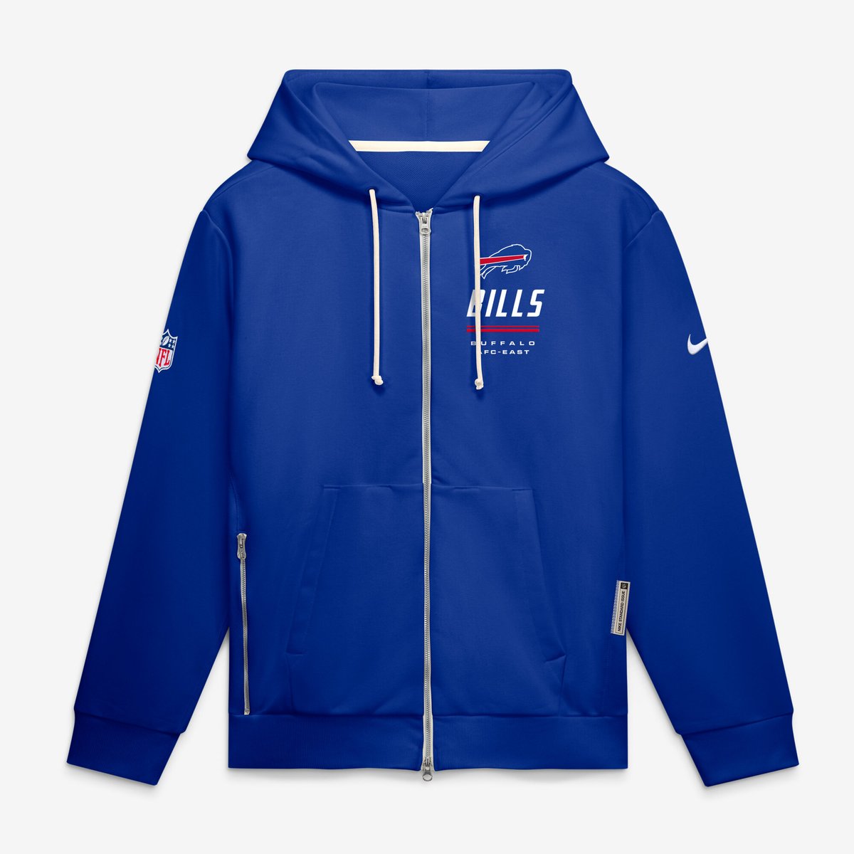 【公式グッズ】NFL ビルズ ジップアップ パーカー Nike/ナイキ メンズ ロイヤルブルー (M NK DF SI FZ HOODIE)|Fanatics公式ストア 店