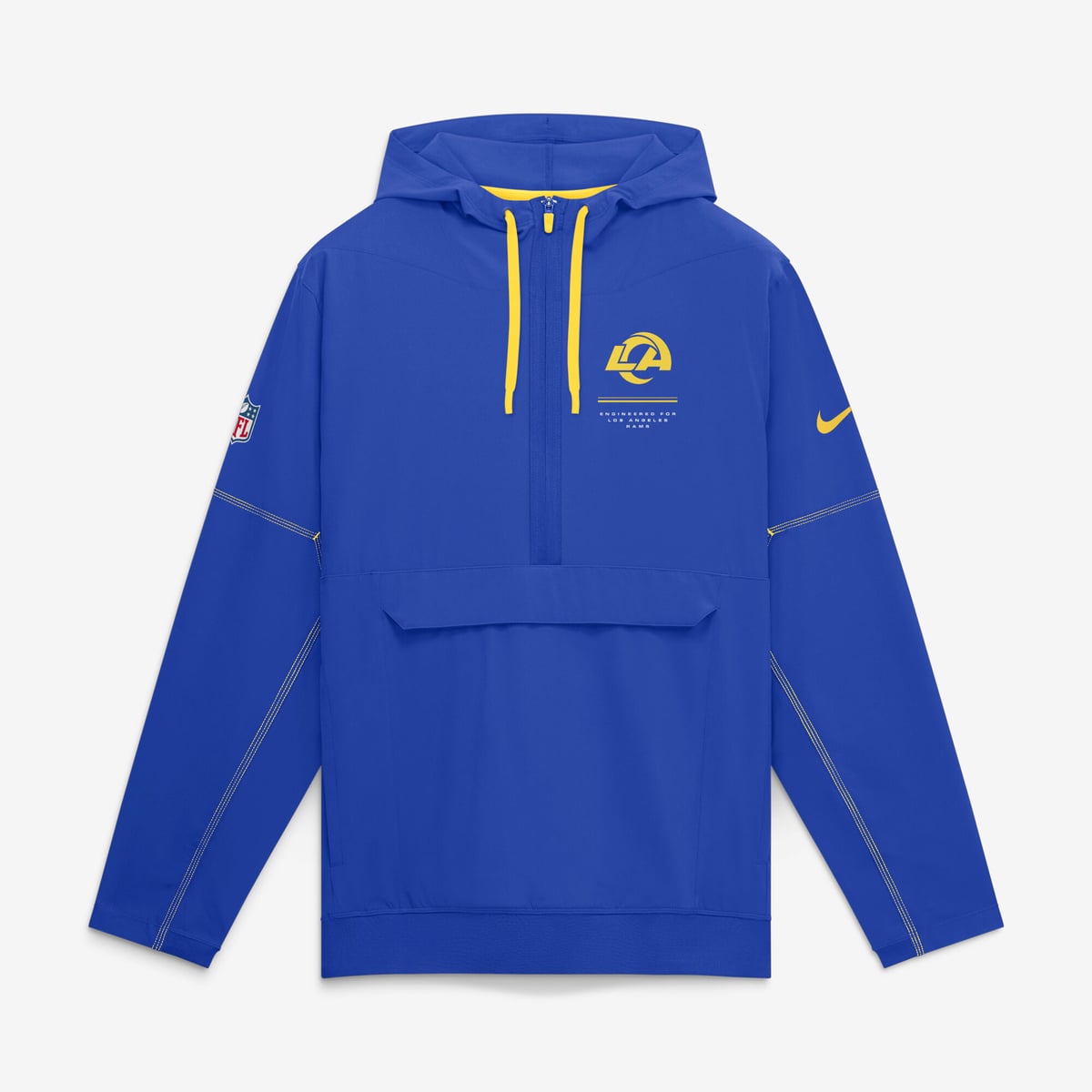 【公式グッズ】NFL ラムズ プルオーバー Nike/ナイキ メンズ ロイヤルブルー (M NK ANORAK LS)｜Fanatics公式ストア 店