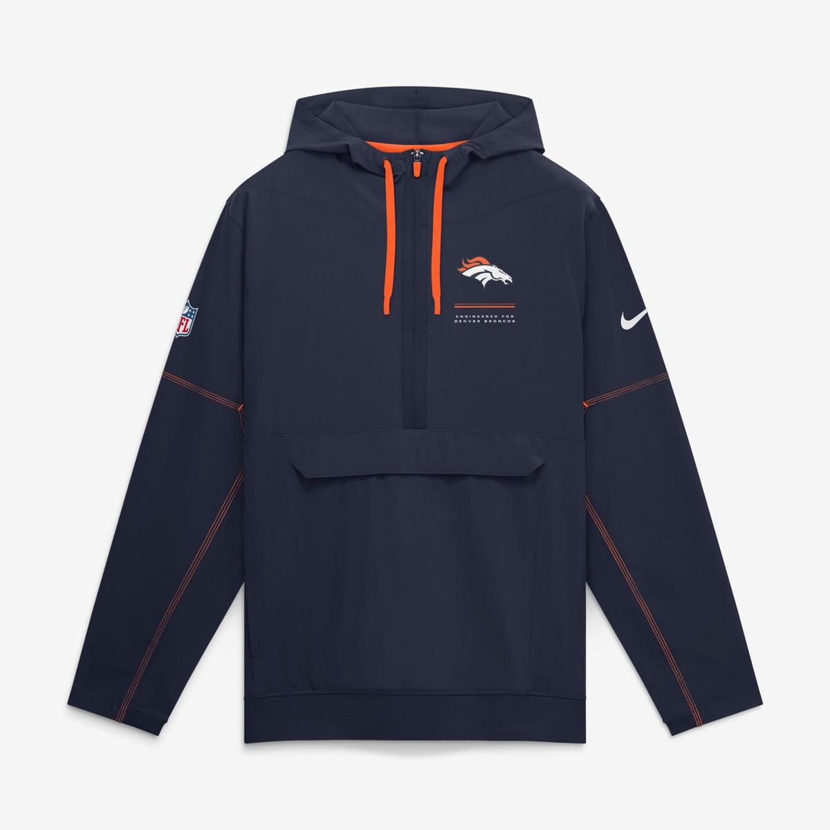 【公式グッズ】NFL ブロンコス プルオーバー Nike/ナイキ メンズ ネイビー (M NK ANORAK LS)｜Fanatics公式ストア 店