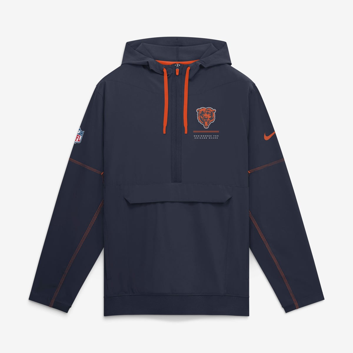 【公式グッズ】NFL ベアーズ プルオーバー Nike/ナイキ メンズ ネイビー (M NK ANORAK LS)｜Fanatics公式ストア 店