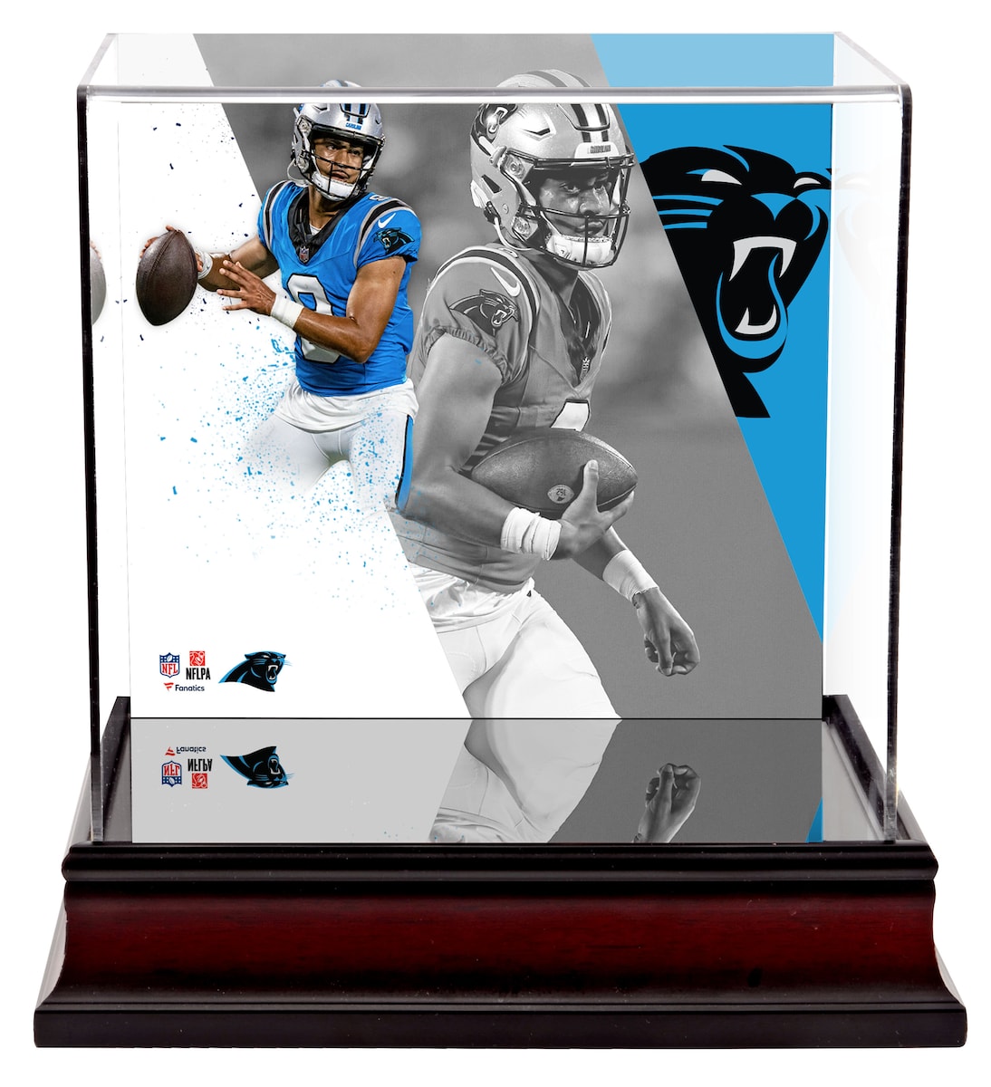 【公式グッズ】NFL パンサーズ ブライス・ヤング コレクタブル用 ミニヘルメットケース Fanatics Authentic/ファナティクスオーセンティック (UNS FB MINI HELMET DISPLAY CASE 45149)|Fanatics公式ストア 店