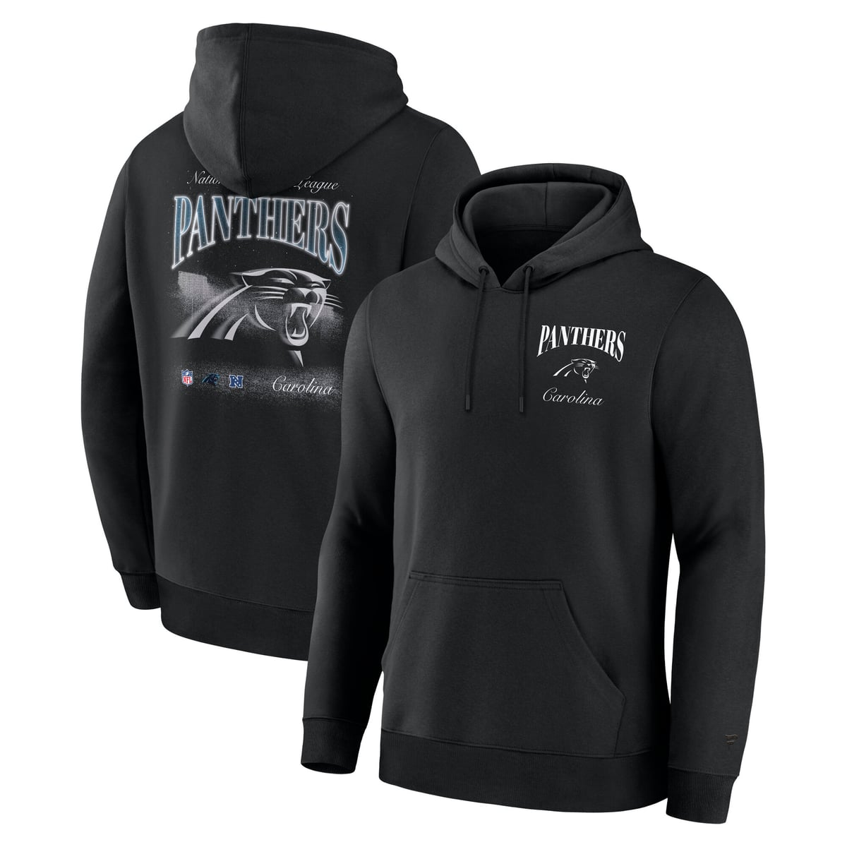 【公式グッズ】NFL パンサーズ フリース パーカー Fanatics/ファナティクス メンズ ブラック (LONG SLEEVE FLEECE HOOD)｜Fanatics公式ストア 店 15,033円