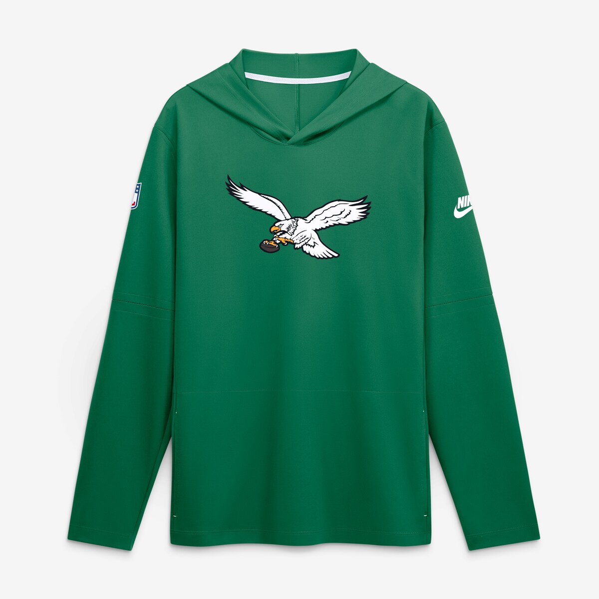 【公式グッズ】NFL イーグルス 長袖 Tシャツ Nike/ナイキ メンズ グリーン (M NK DF LWT HOODIE TOP LS-ALT)｜Fanatics公式ストア 店