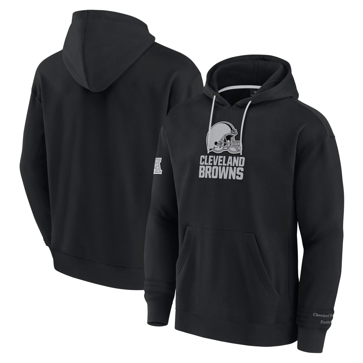 【公式グッズ】NFL ブラウンズ パーカー Fanatics/ファナティクス メンズ ブラック (24 MENS Elements Signature Fleece POH)|Fanatics公式ストア 店