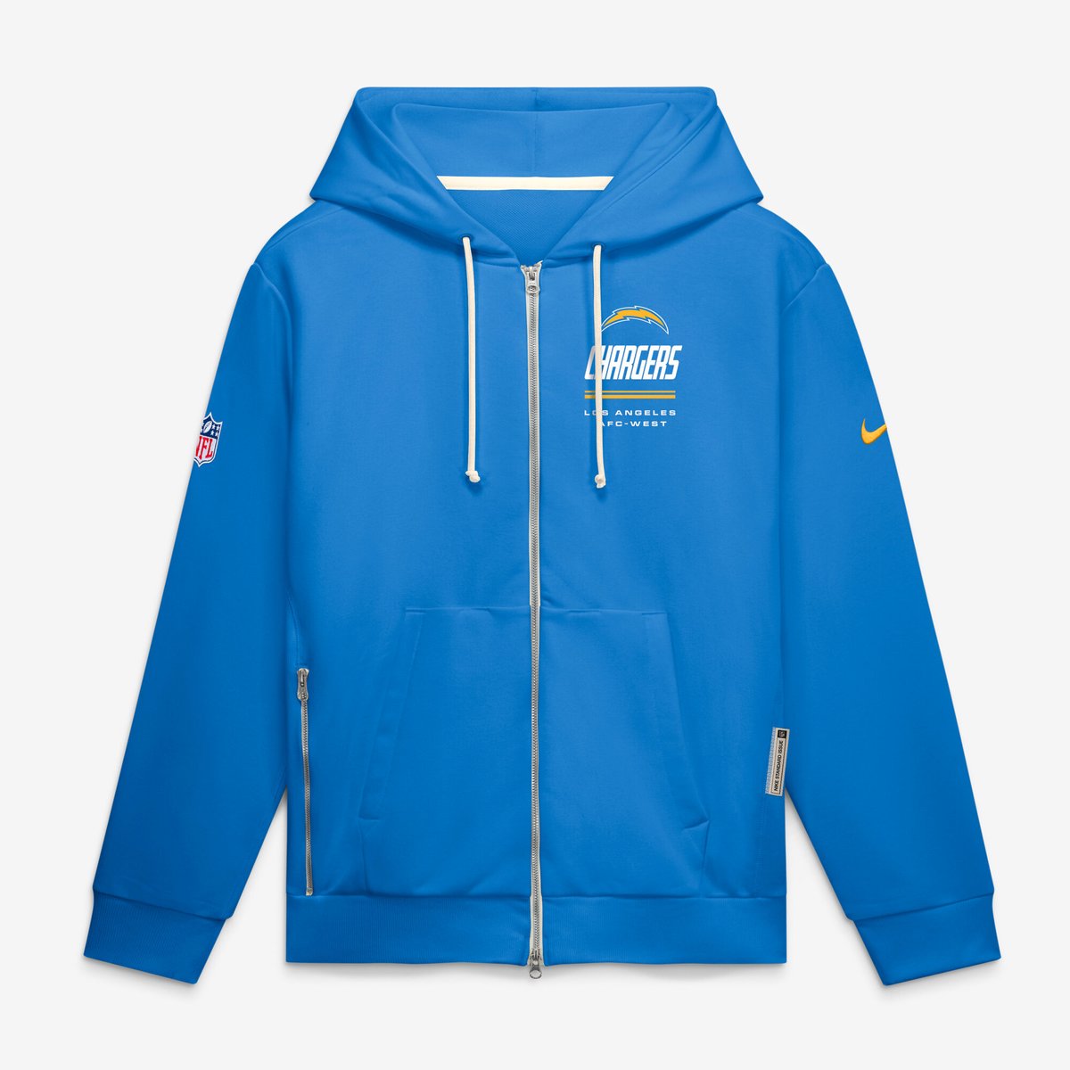 【公式グッズ】NFL チャージャーズ パーカー Nike/ナイキ メンズ パウダーブルー (M NK DF SI FZ HOODIE)|Fanatics公式ストア 店