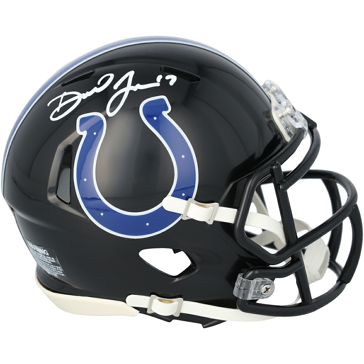 【公式シリアル番号付き】NFL コルツ ダニエル・ジョーンズ 直筆サイン入り ミニヘルメット Fanatics Authentic/ファナティクスオーセンティック (AUT MINI HELMET 46149)|Fanatics公式ストア 店