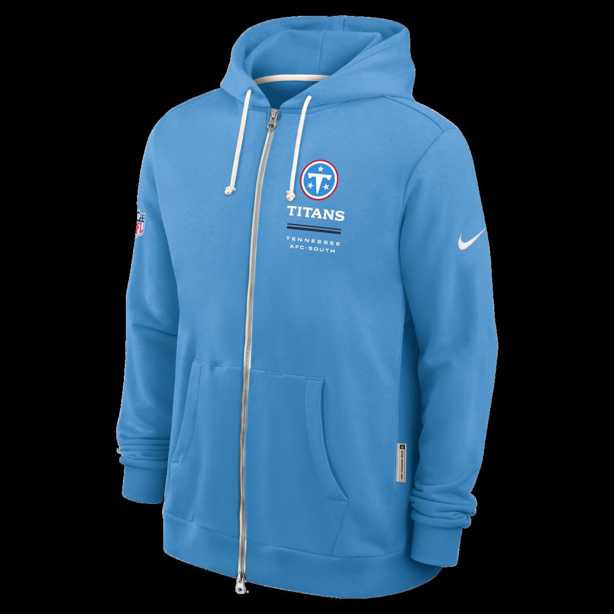 【公式グッズ】NFL タイタンズ パーカー Nike/ナイキ メンズ ライトブルー (M NK DF SI FZ HOODIE)|Fanatics公式ストア 店