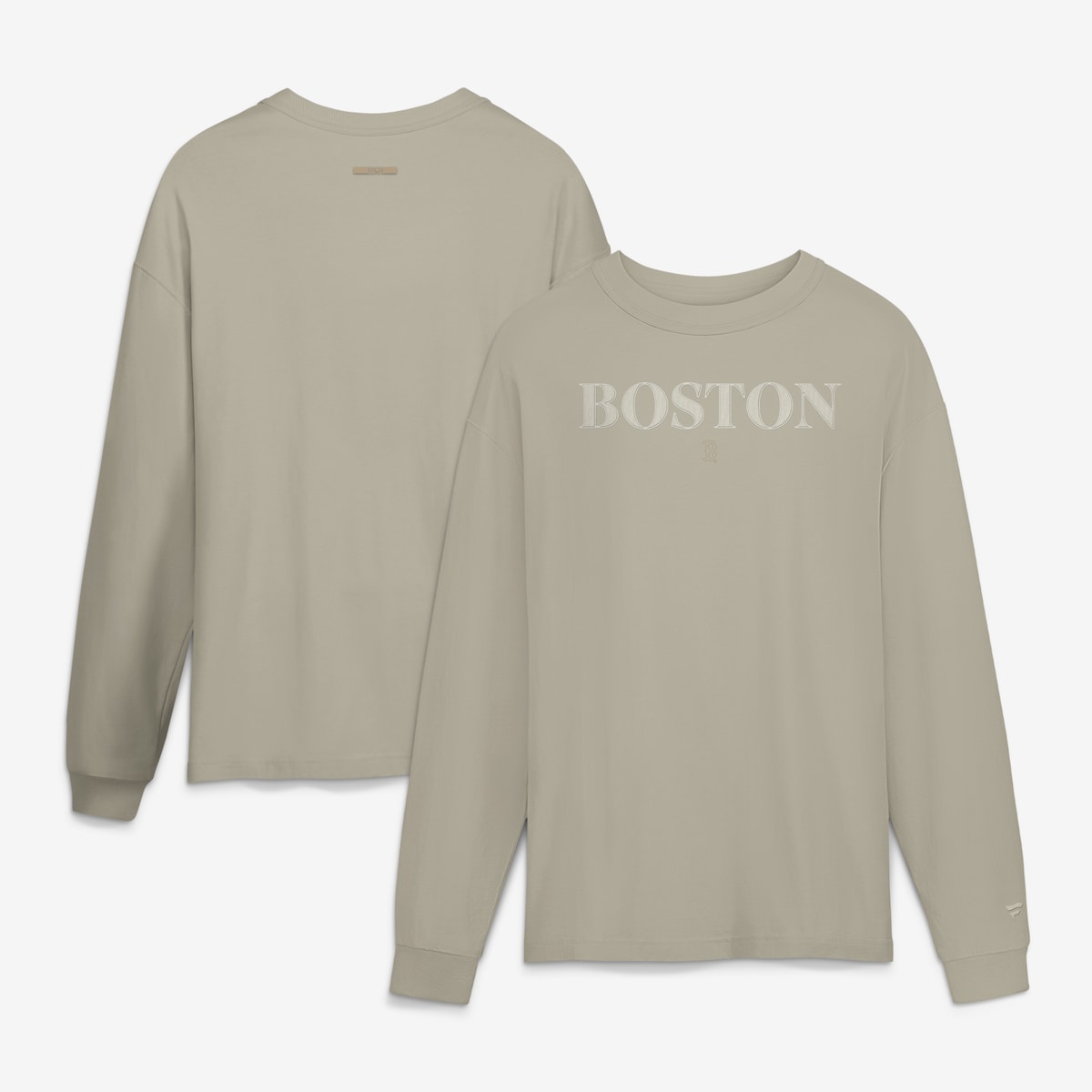 【公式グッズ】MLB レッドソックス 長袖 Tシャツ Fanatics/ファナティクス メンズ (ELEMENTS LONG SLEEVE COTTON TEE)|Fanatics公式ストア 店