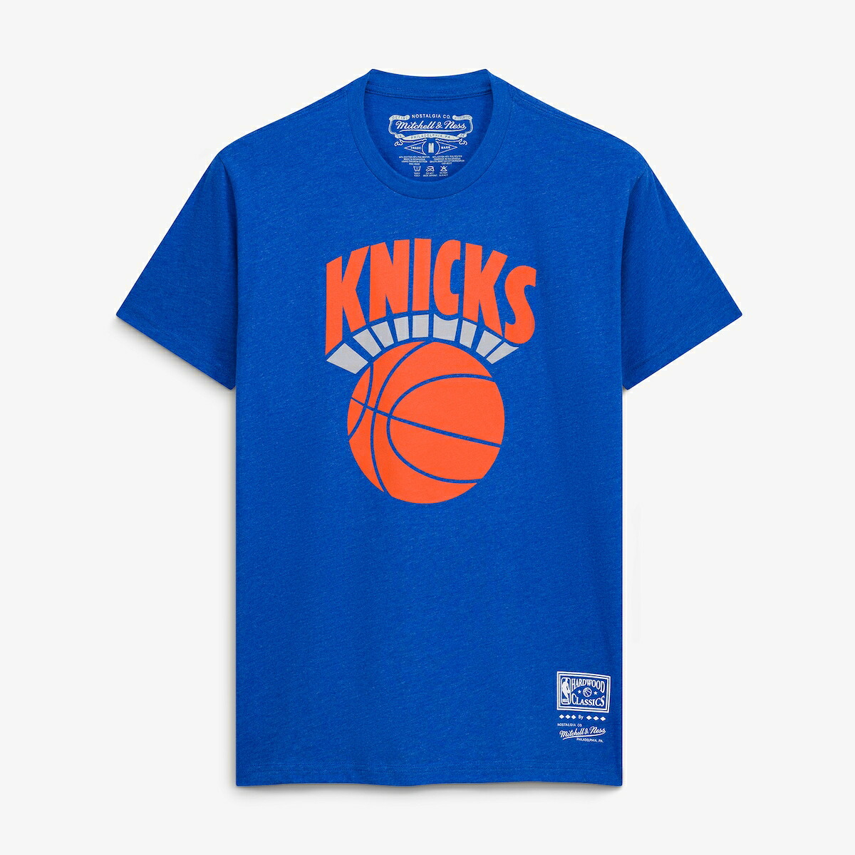 【公式グッズ】NBA ニックス Tシャツ Mitchell & Ness/ミッチェル＆ネス メンズ ブルー (NBA MVP 2 TEE)｜Fanatics公式ストア 店
