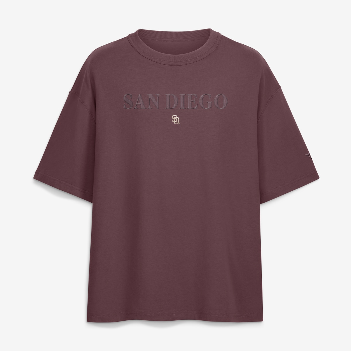 【公式グッズ】MLB パドレス Tシャツ Fanatics/ファナティクス メンズ マルーン (ELEMENTS SHORT SLEEVE COTTON TEE)|Fanatics公式ストア 店