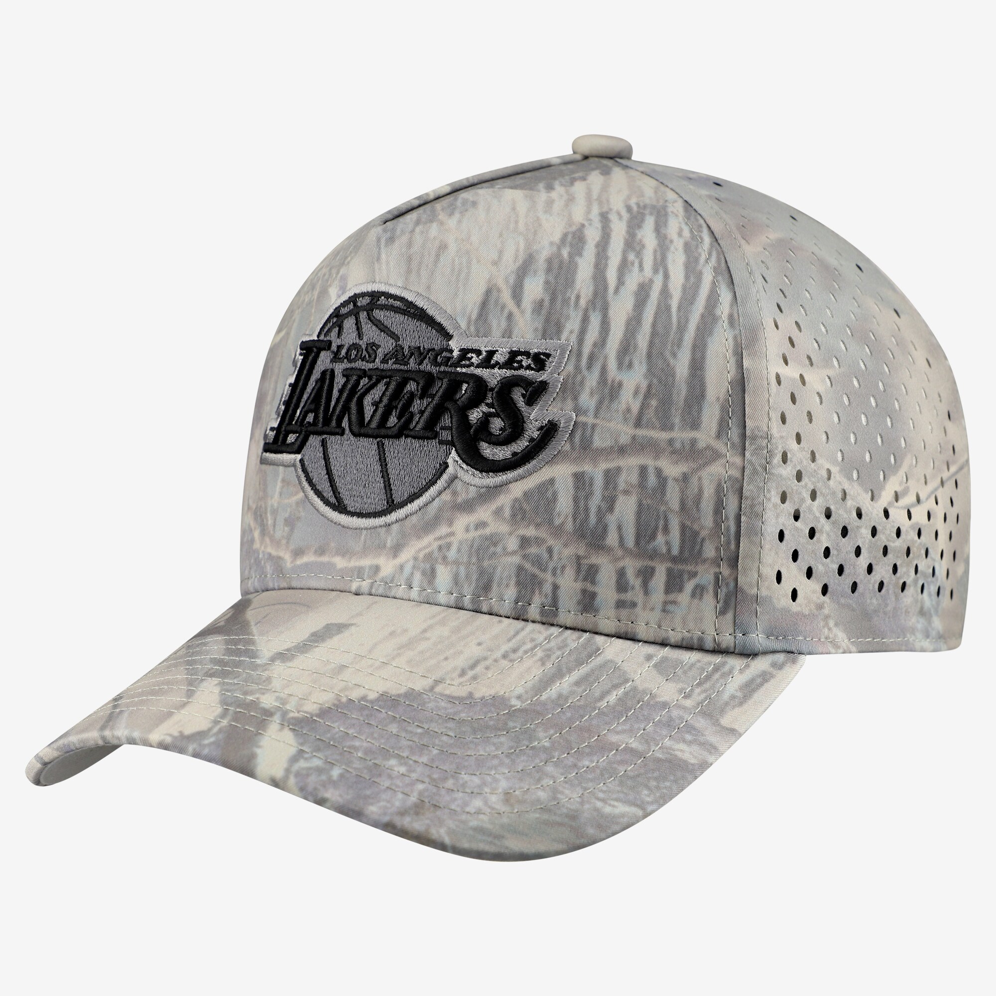 【公式グッズ】NBA レイカーズ アジャスタブルキャップ Mitchell & Ness/ミッチェル＆ネス メンズ カモフラ (NBA PERFECT CAMO PRO PINCH SNAPBACK)｜Fanatics公式ストア 店