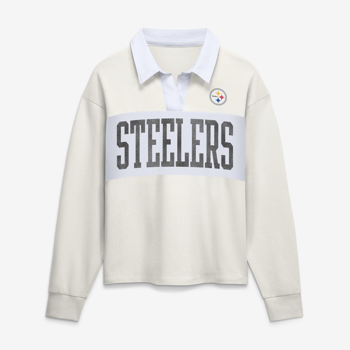 【公式グッズ】NFL スティーラーズ 長袖 Tシャツ Fanatics/ファナティクス レディース クリーム (26 NFL Womens Fanatics Heritage Play Action Rugby LST)|Fanatics公式ストア 店