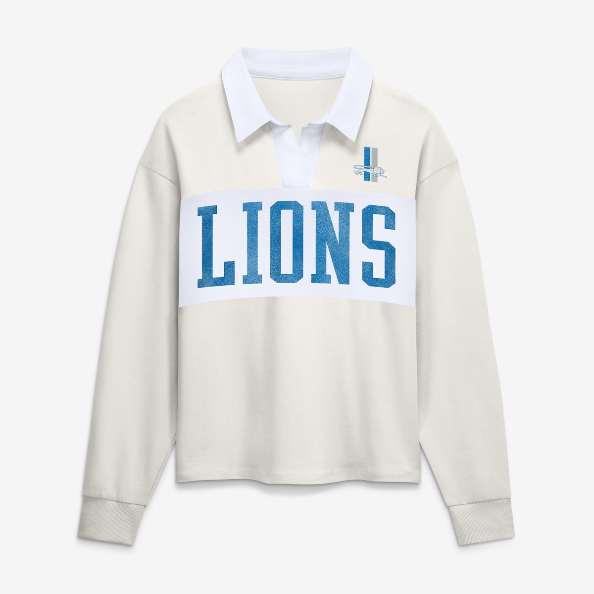 【公式グッズ】NFL ライオンズ 長袖 Tシャツ Fanatics/ファナティクス レディース クリーム (26 NFL Womens Fanatics Heritage Play Action Rugby LST)|Fanatics公式ストア 店